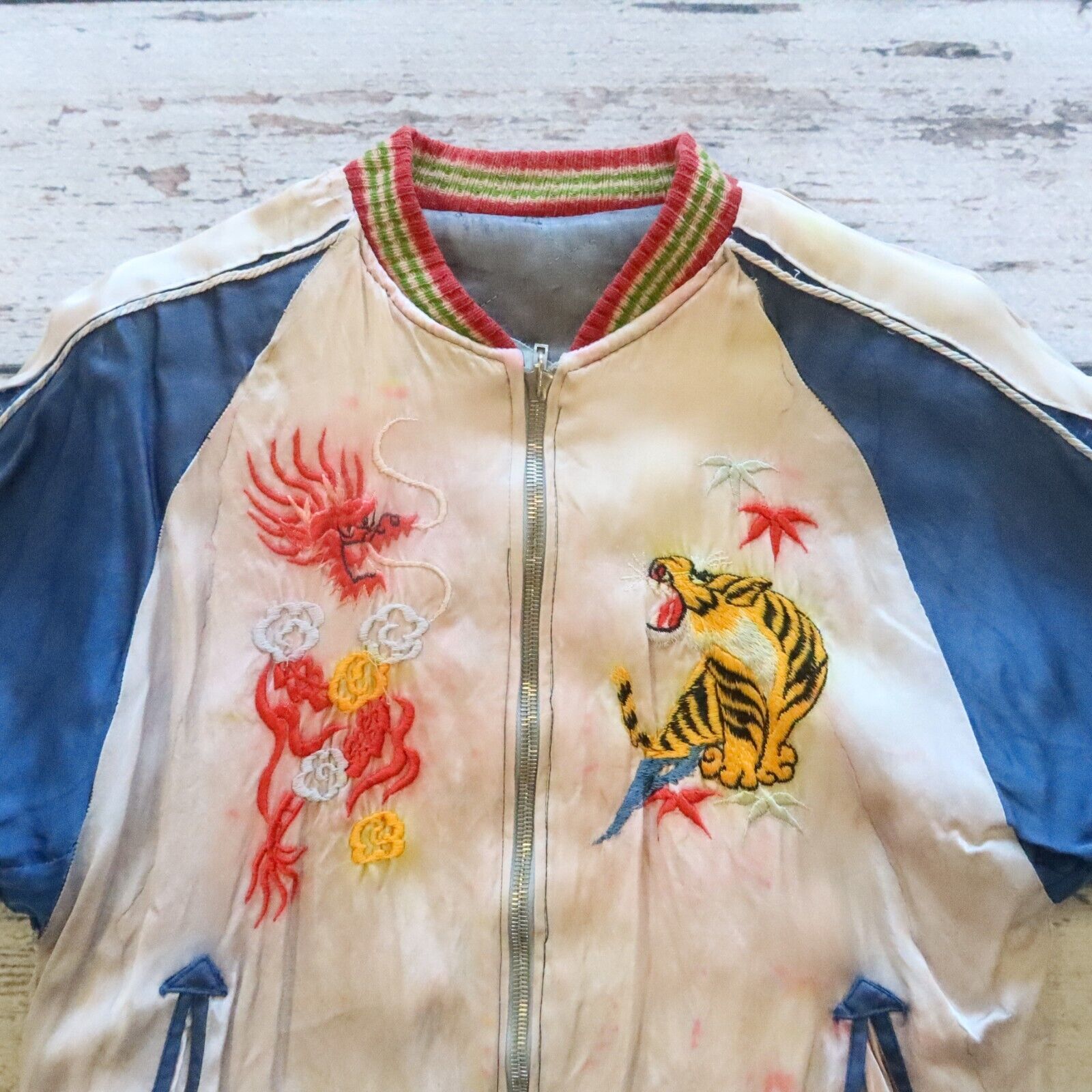 Vintage Japan Sukajan Souvenir Reversible Jacket