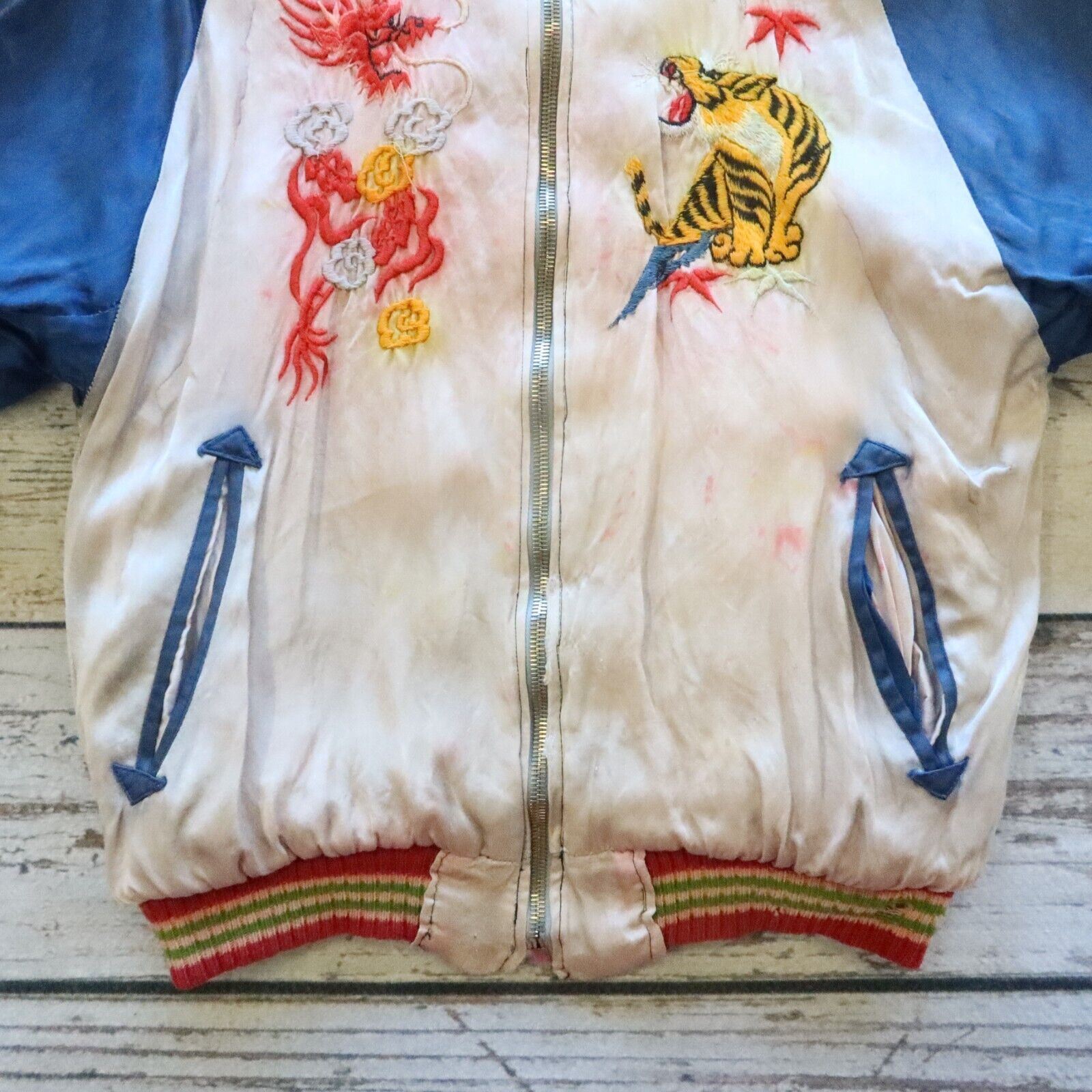 Vintage Japan Sukajan Souvenir Reversible Jacket