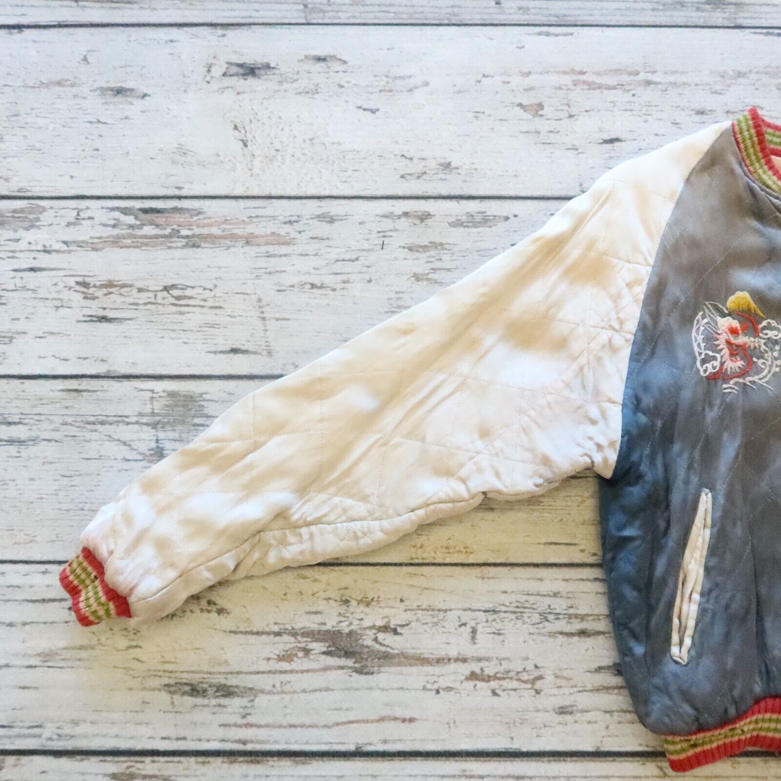 Vintage Japan Sukajan Souvenir Reversible Jacket