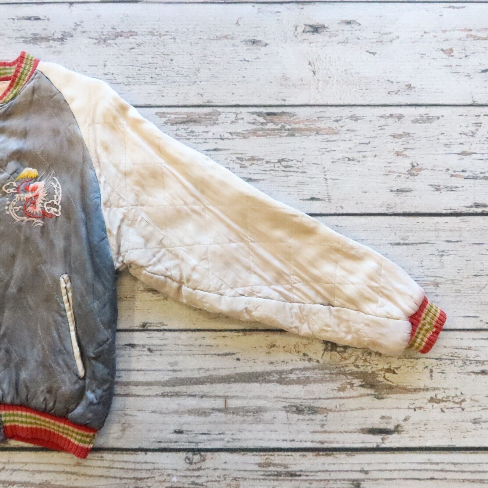 Vintage Japan Sukajan Souvenir Reversible Jacket