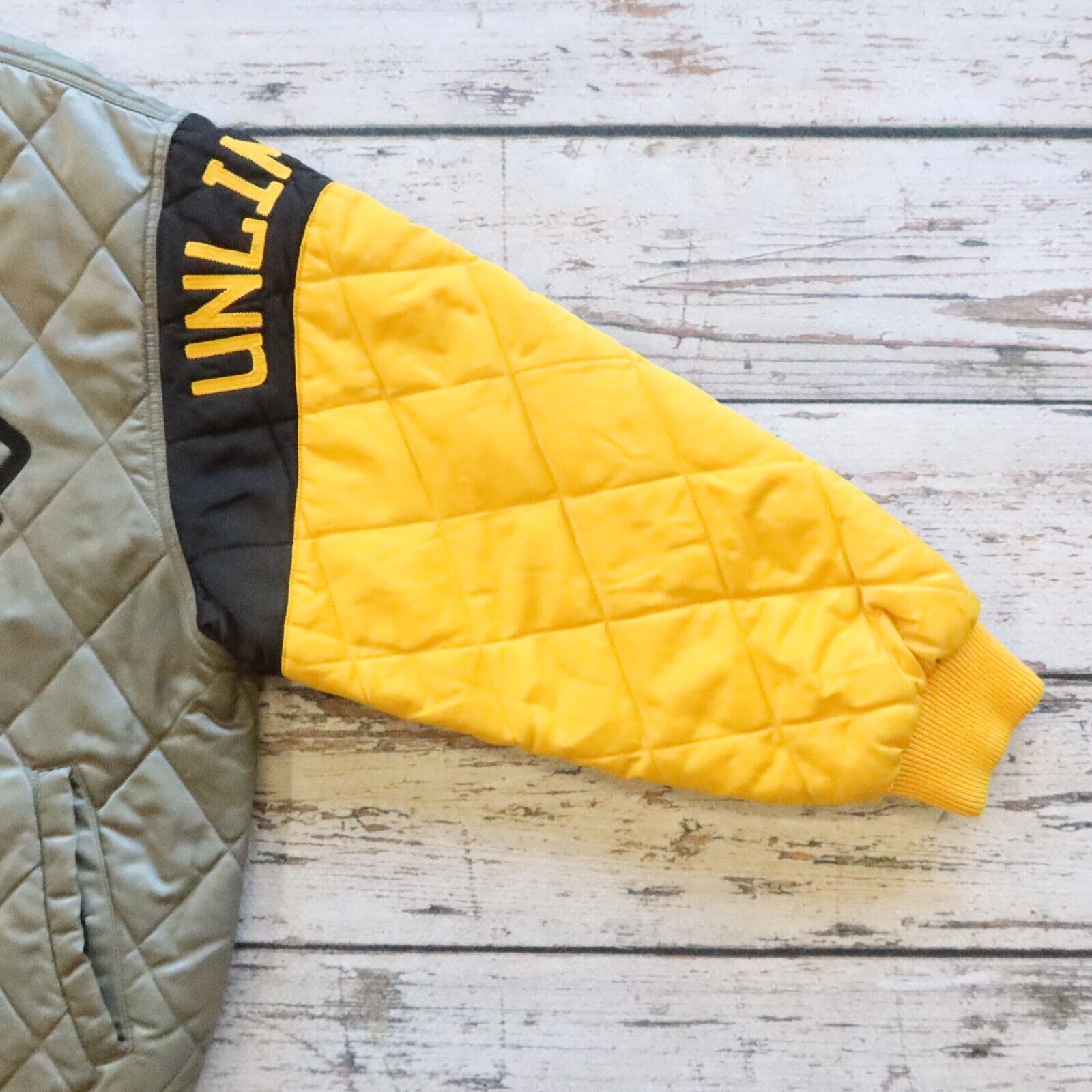 Vintage Ecko Unltd. Reversible Quilted Bomber Jacket Size XL