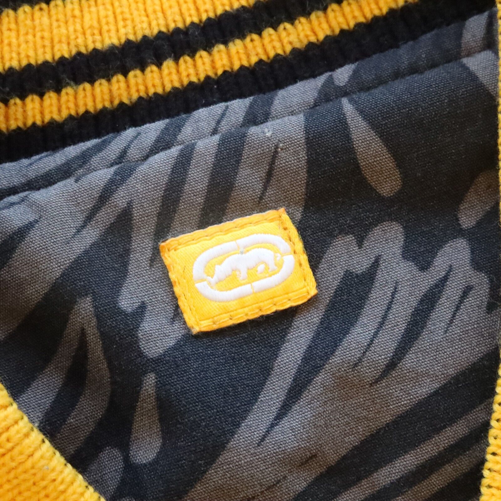 Vintage Ecko Unltd. Reversible Quilted Bomber Jacket Size XL