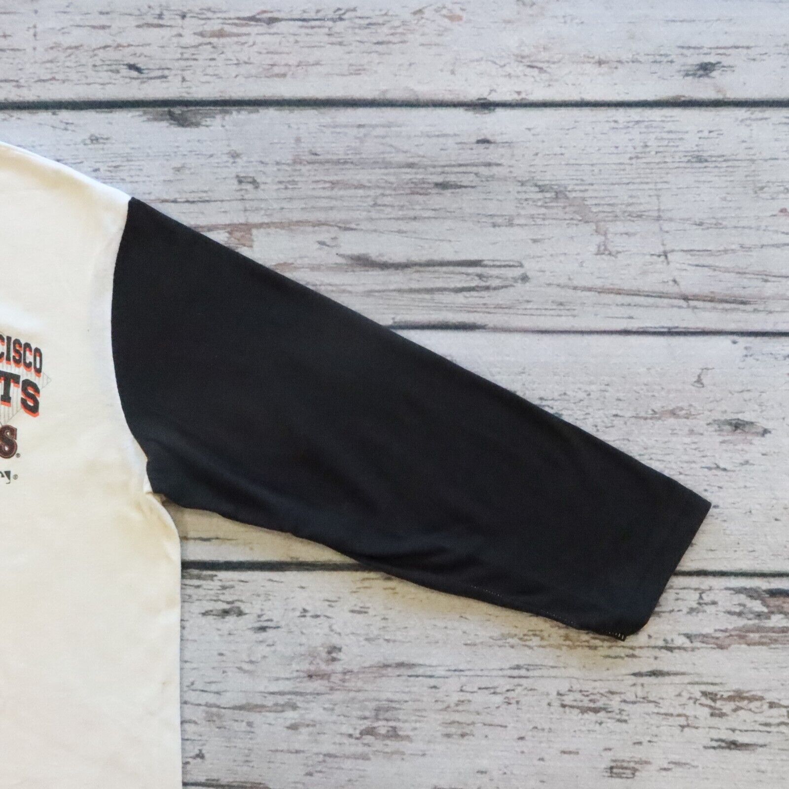 Vintage 90s San Francisco Giants Raglan Shirt Made in USA