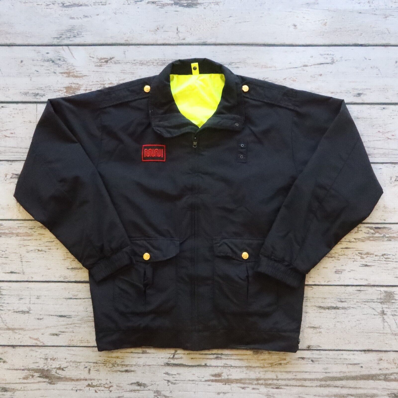 Muni San Francisco Transportation Work Jacket
