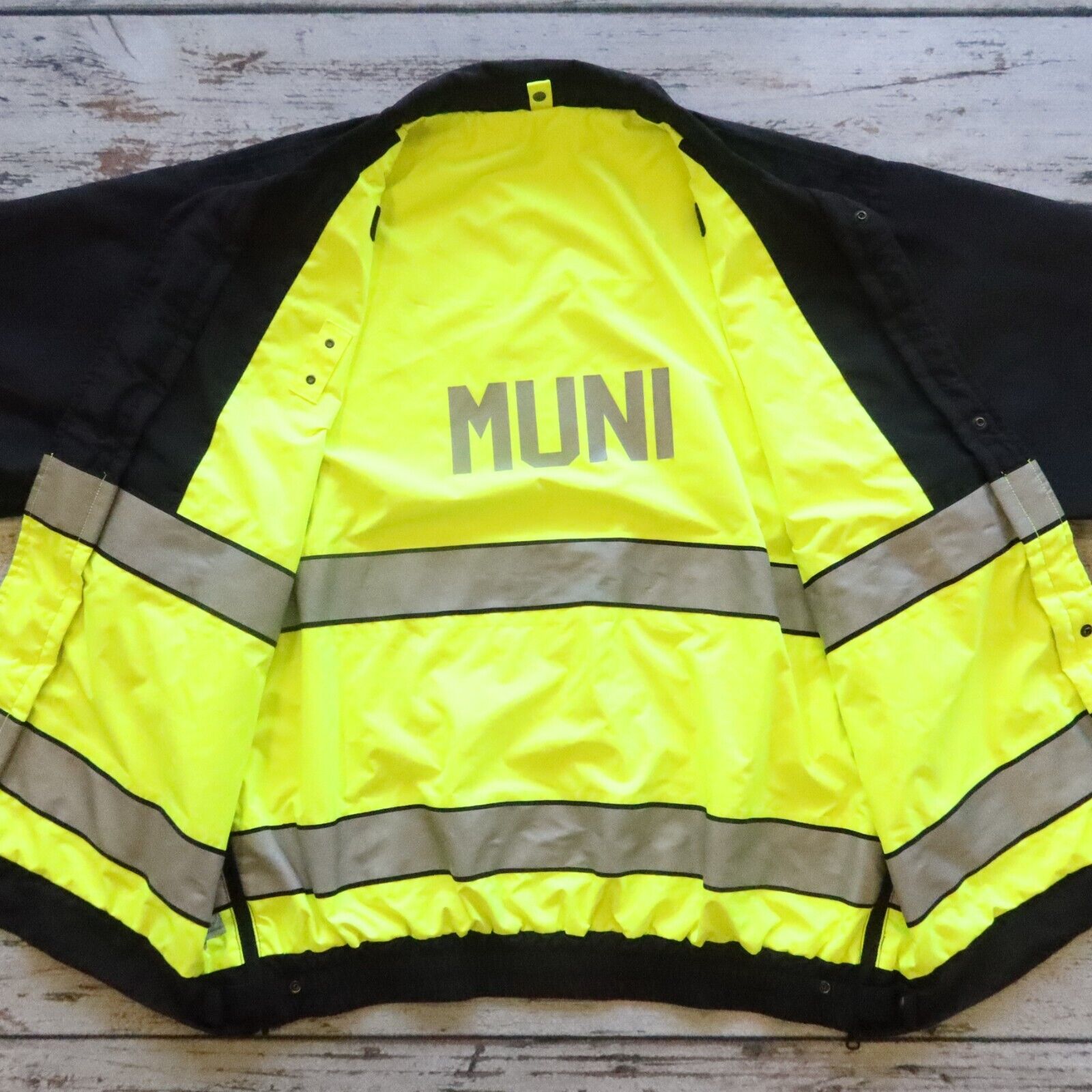 Muni San Francisco Transportation Work Jacket