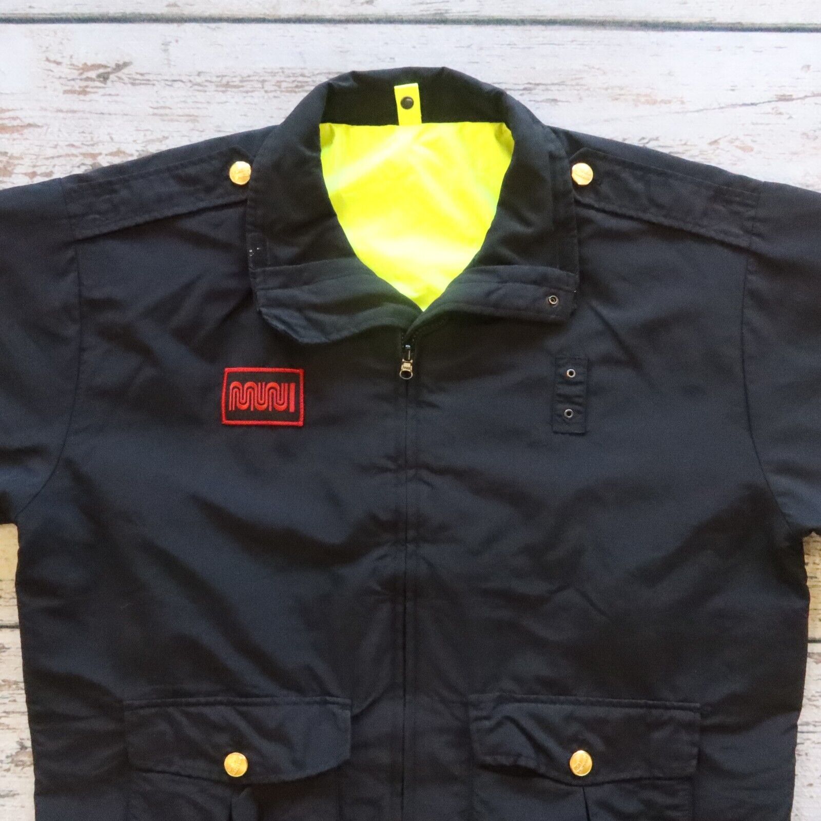 Muni San Francisco Transportation Work Jacket