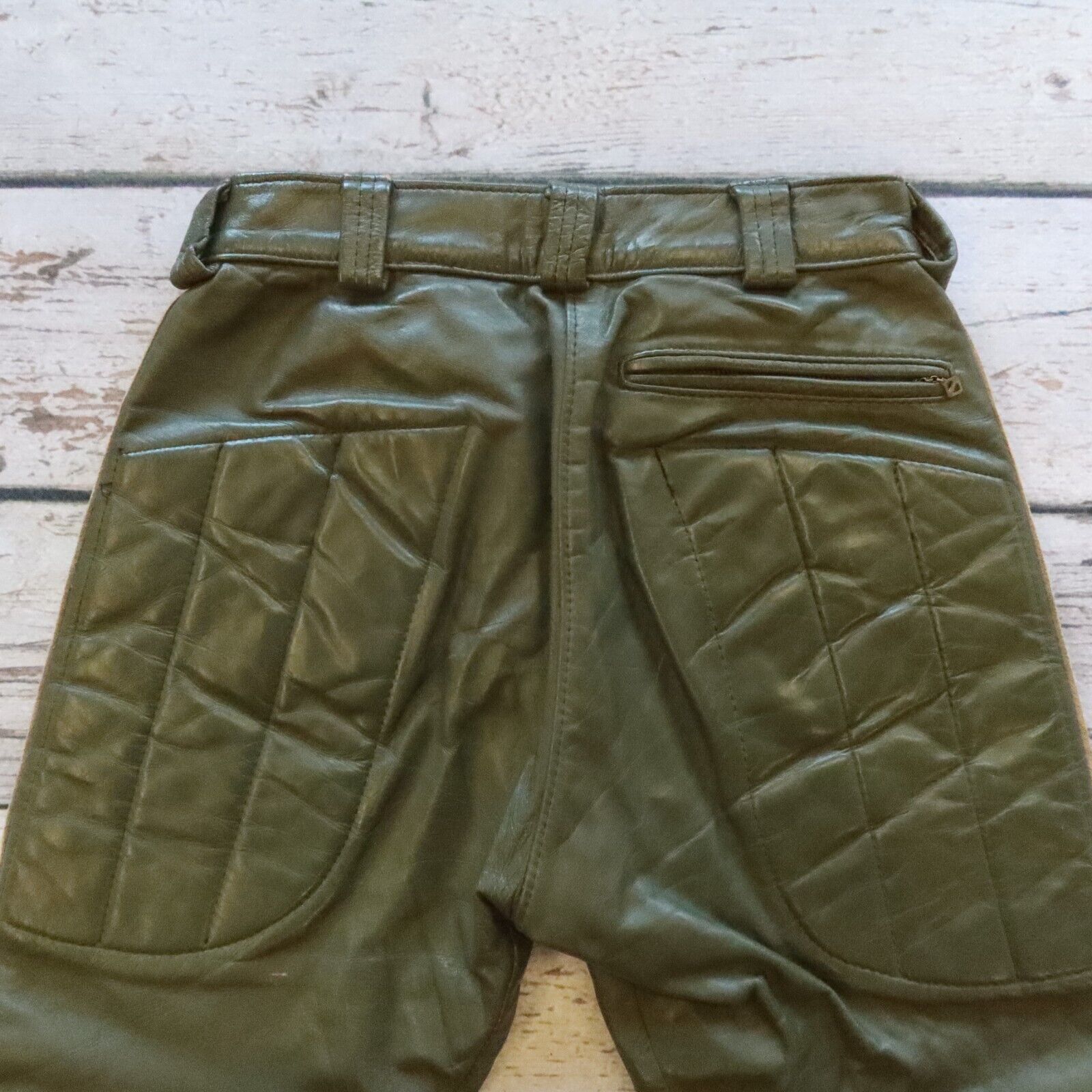 Vintage Bates California Leather Motorcycle Jacket & Pants Suit Set RARE