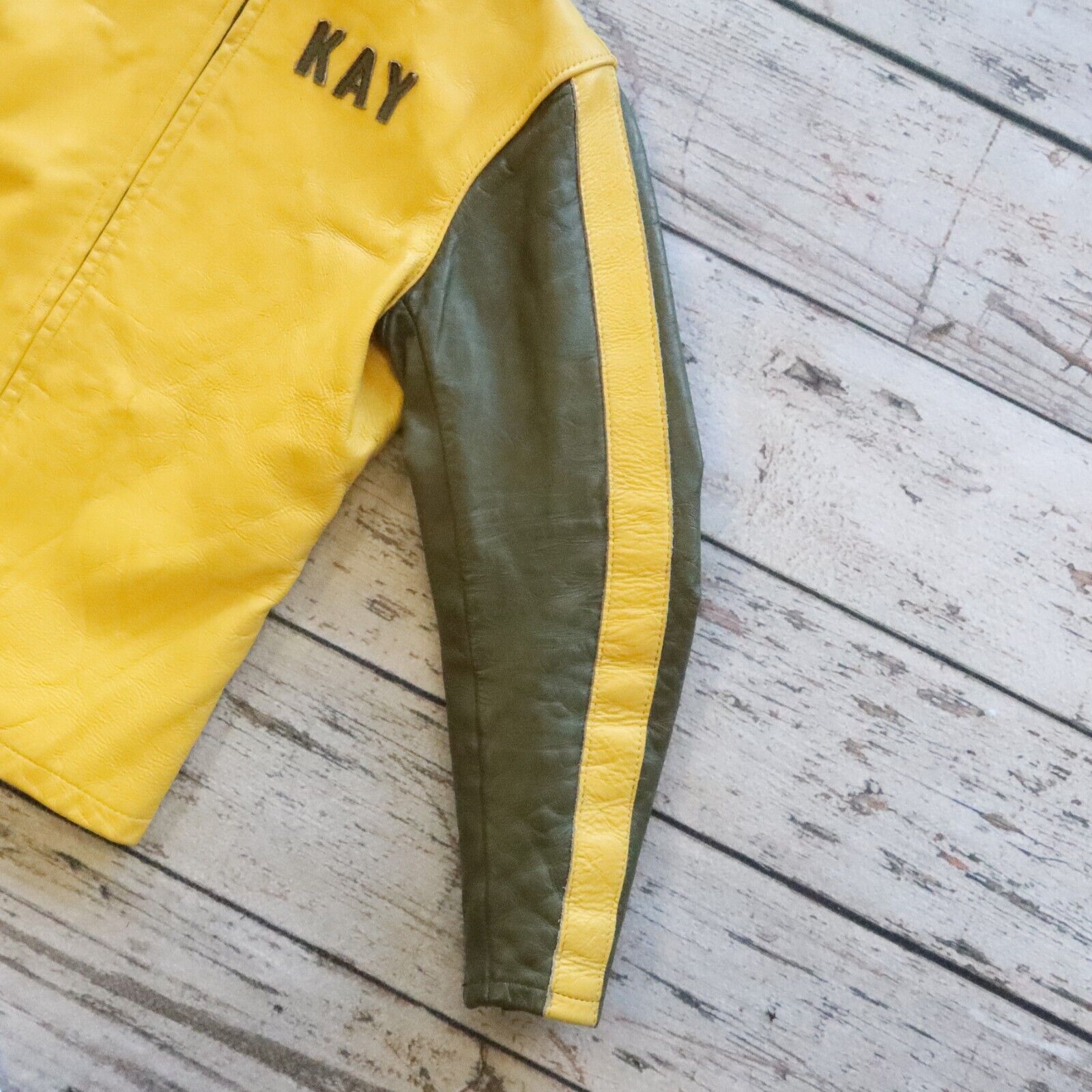 Vintage Bates California Leather Motorcycle Jacket & Pants Suit Set RARE