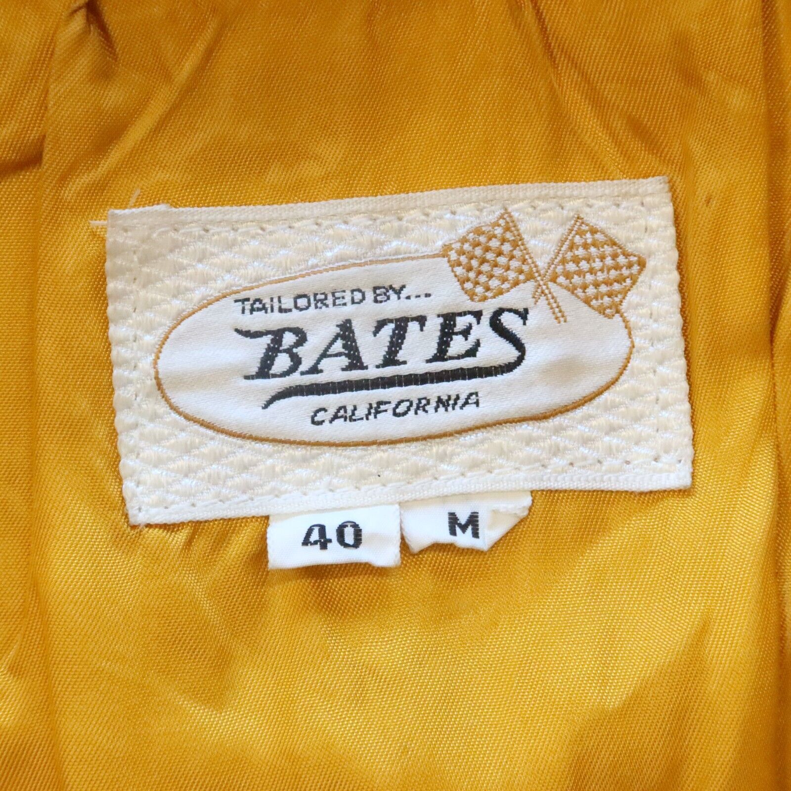 Vintage Bates California Leather Motorcycle Jacket & Pants Suit Set RARE