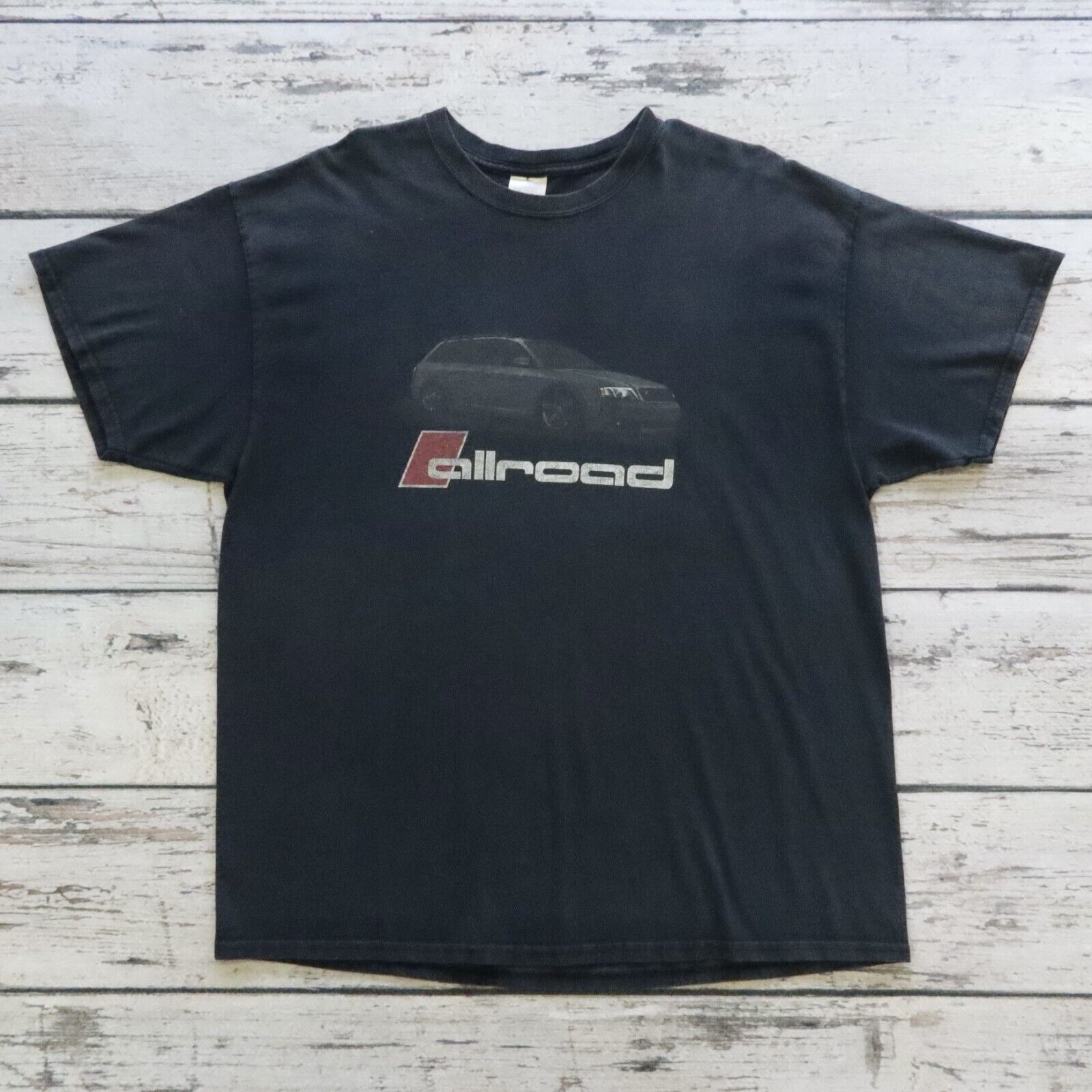 Vintage Audi Allroad Car Tshirt Shirt Size XL