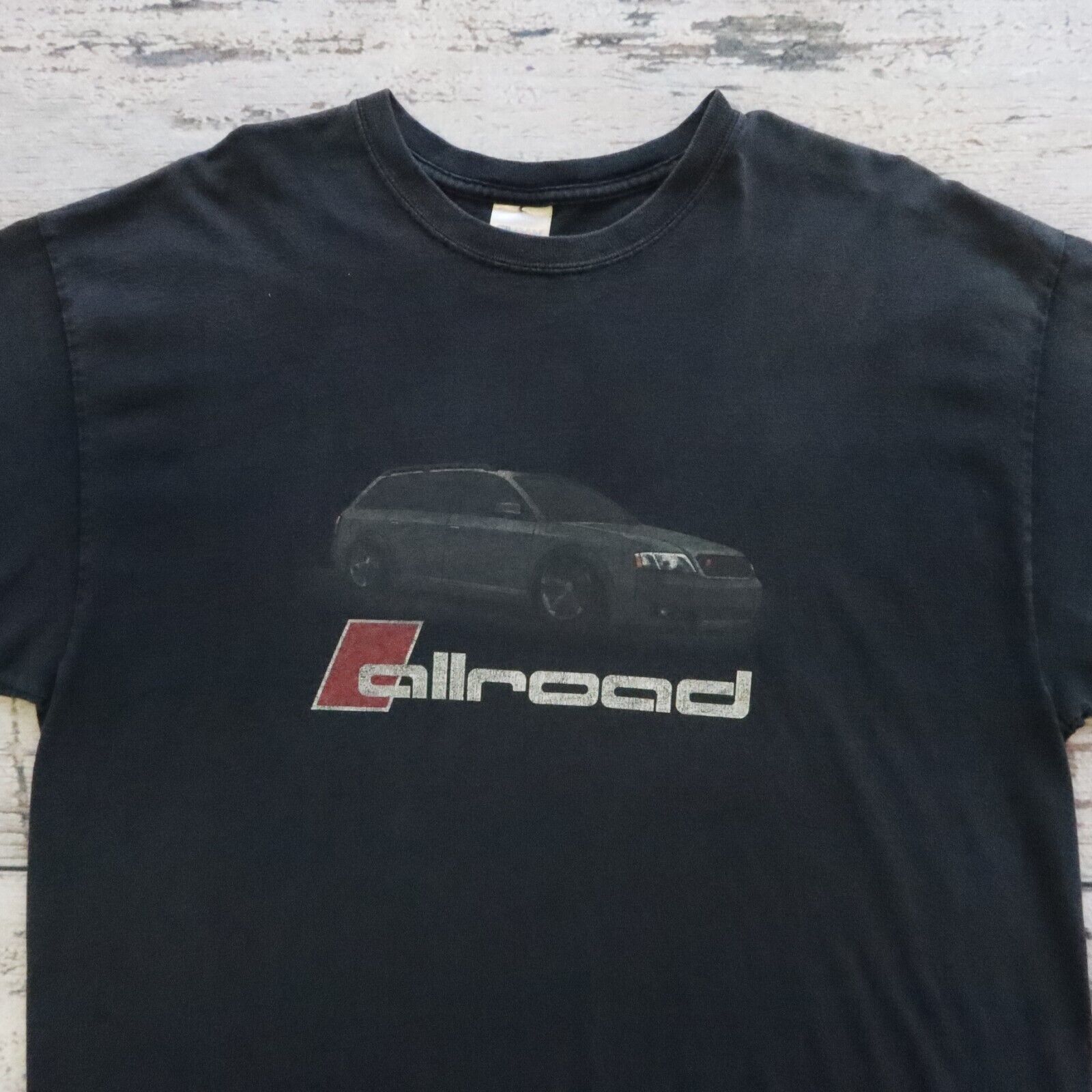 Vintage Audi Allroad Car Tshirt Shirt Size XL