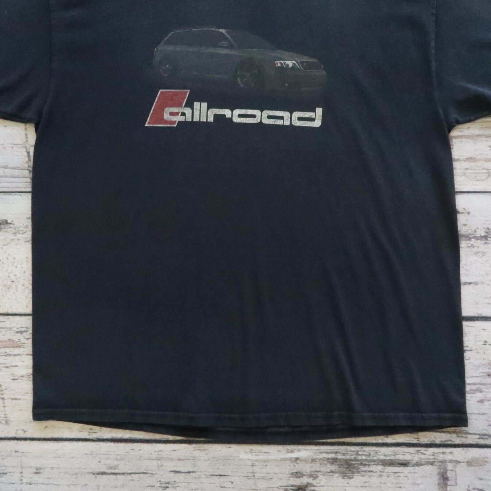 Vintage Audi Allroad Car Tshirt Shirt Size XL