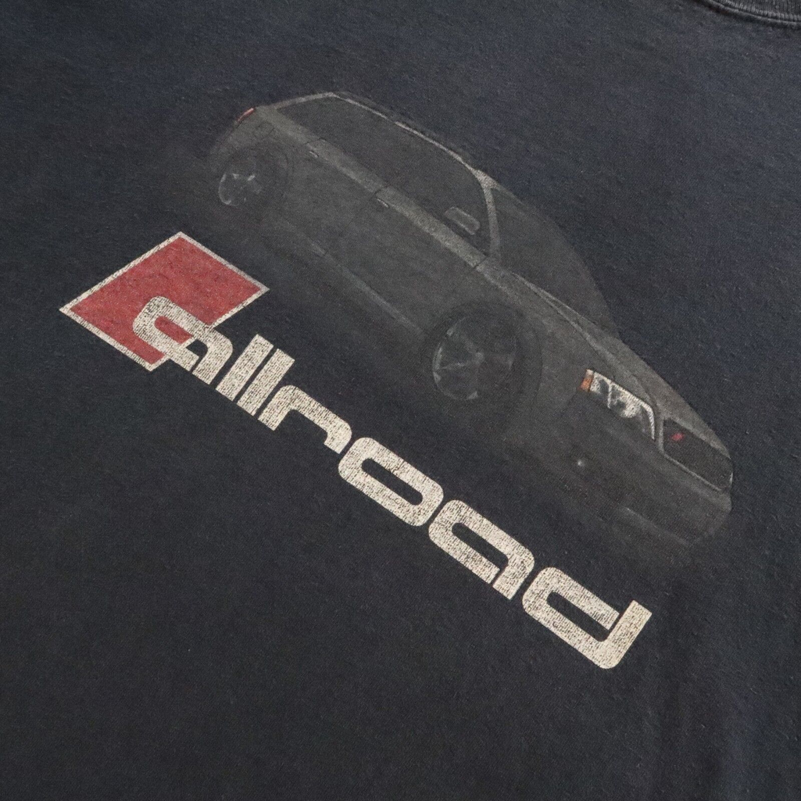 Vintage Audi Allroad Car Tshirt Shirt Size XL
