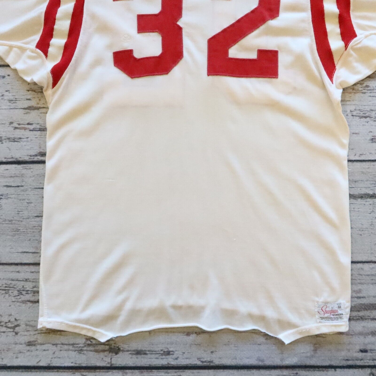 Vintage 60s Spanjian Pasadena Football Jersey Size 44
