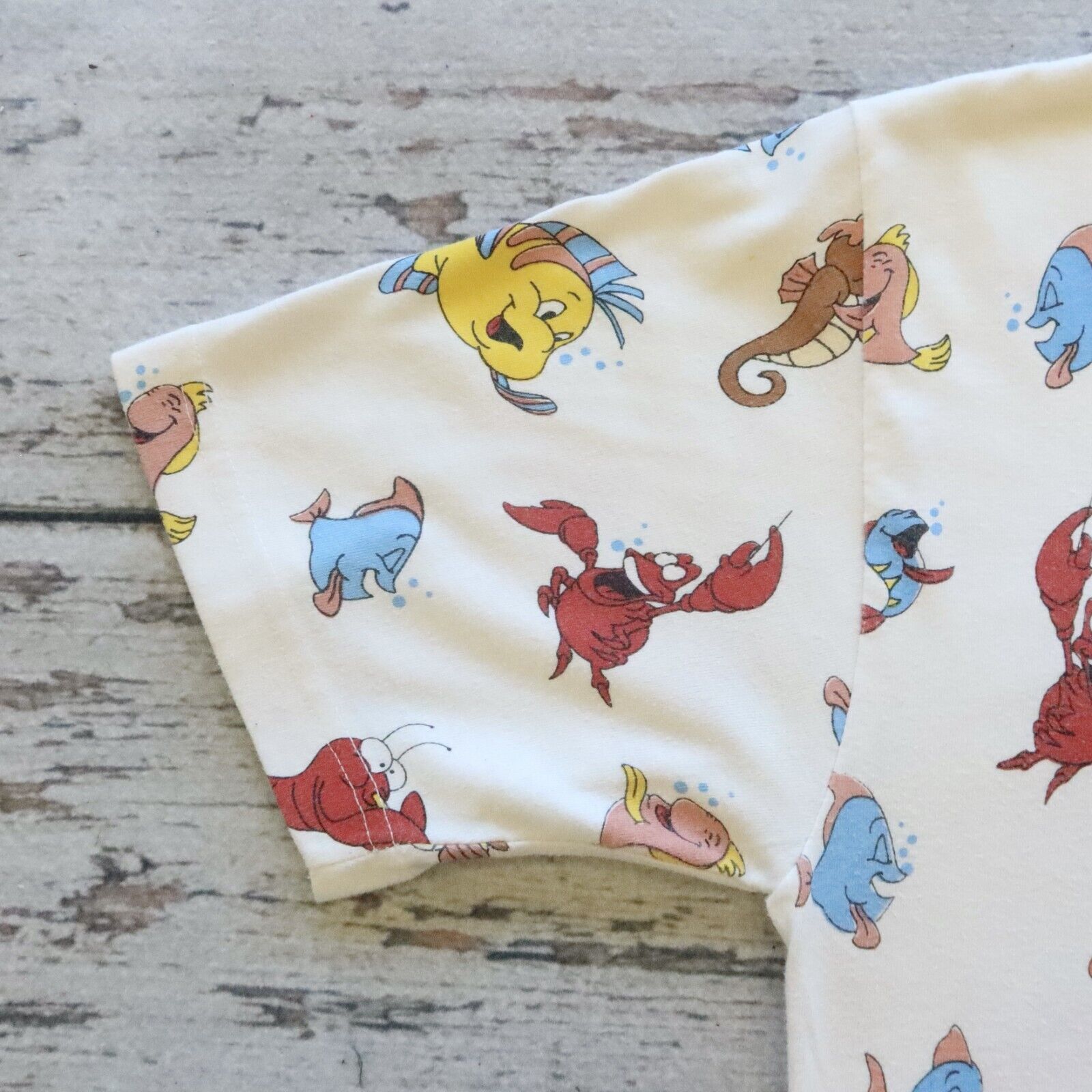 Vintage 90s The Little Mermaid Dimple Collection AOP Tshirt
