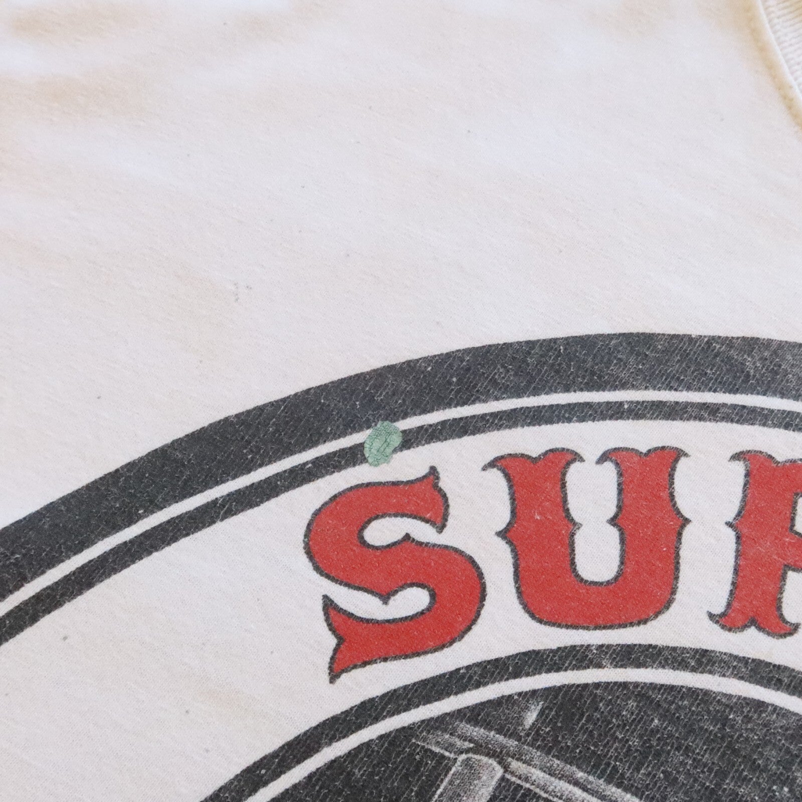 Vintage Big House Crew Support Hells Angels San Jose Red & White Tshirt 81 HA