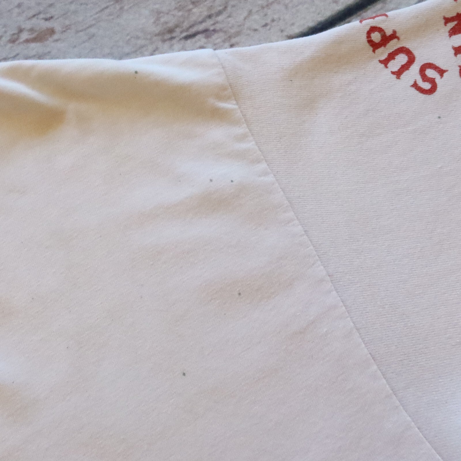 Vintage Big House Crew Support Hells Angels San Jose Red & White Tshirt 81 HA