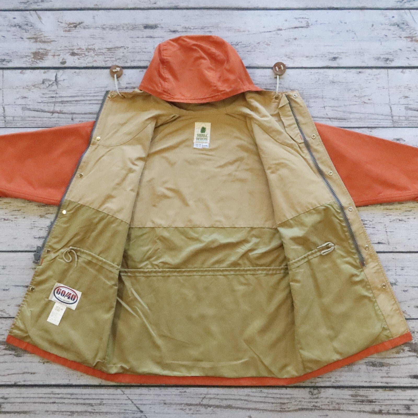 Vintage Sierra Designs 60/40 Mountain Parka Jacket Size XS Made in USA