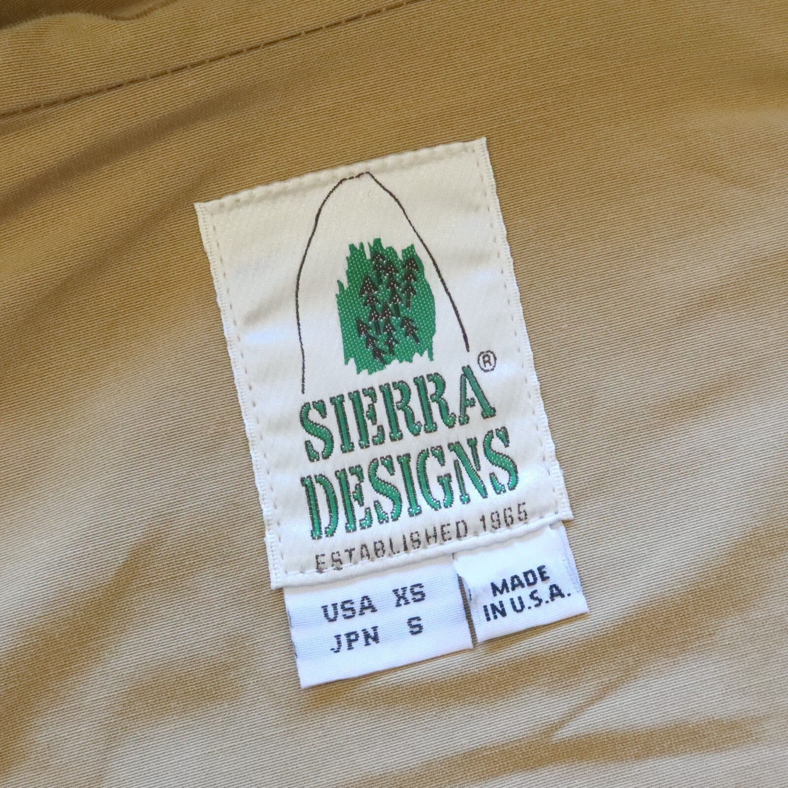 Vintage Sierra Designs 60/40 Mountain Parka Jacket Size XS Made in USA