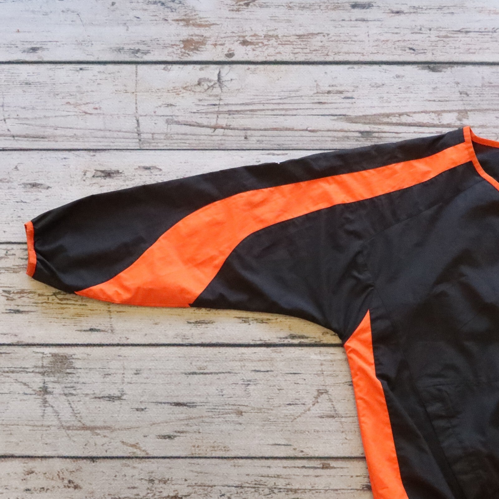 Vintage San Francisco Giants Warmup Baseball Pullover Jacket Majestic Size M
