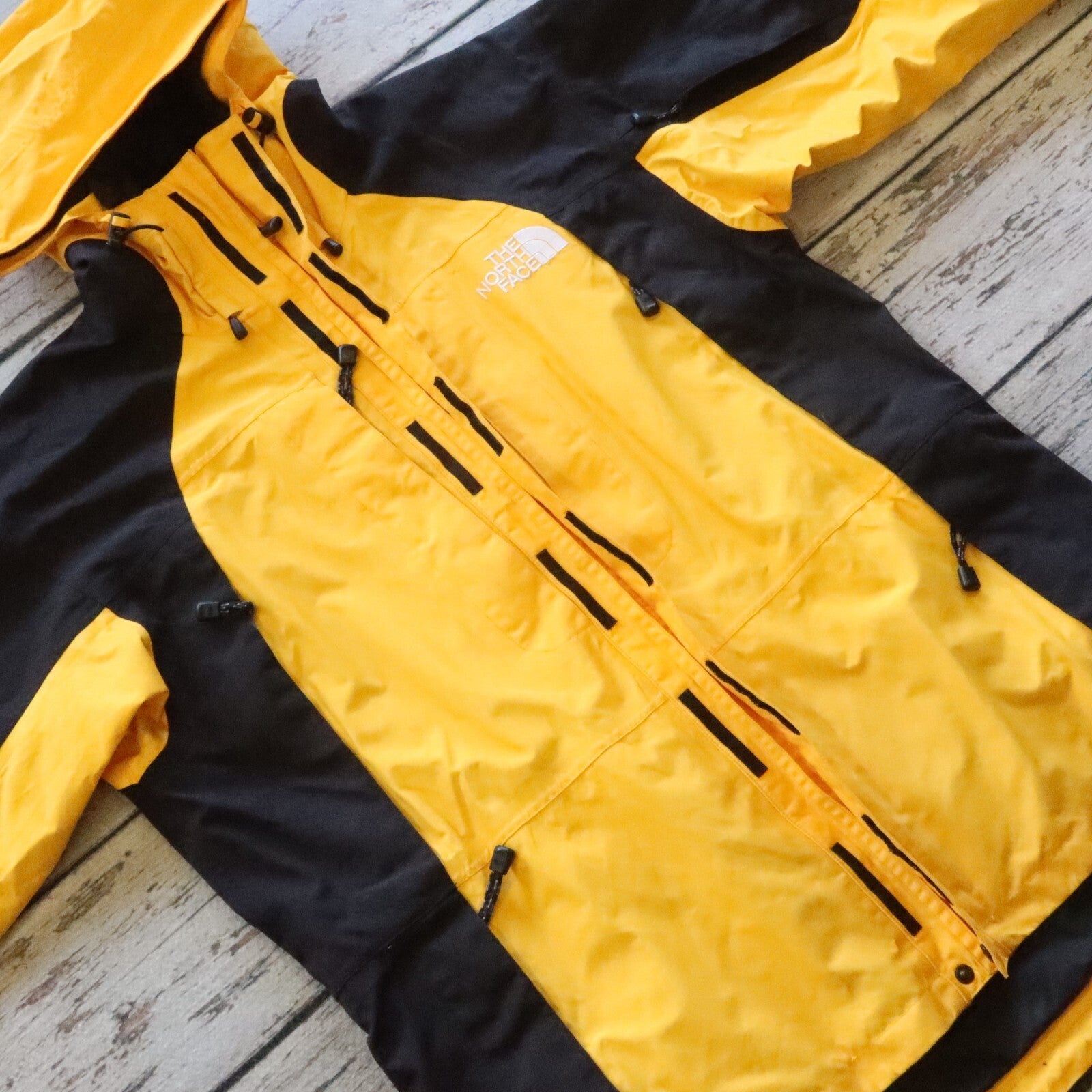 Vintage The North Face Summit Series Goretex XCR Mountain Parka Jacket Yellow