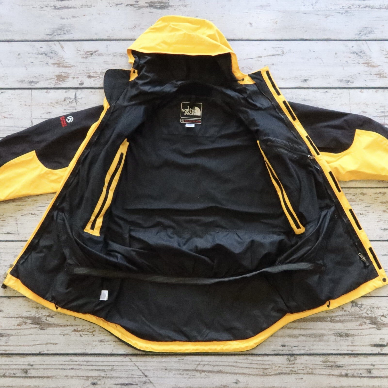 Vintage The North Face Summit Series Goretex XCR Mountain Parka Jacket Yellow