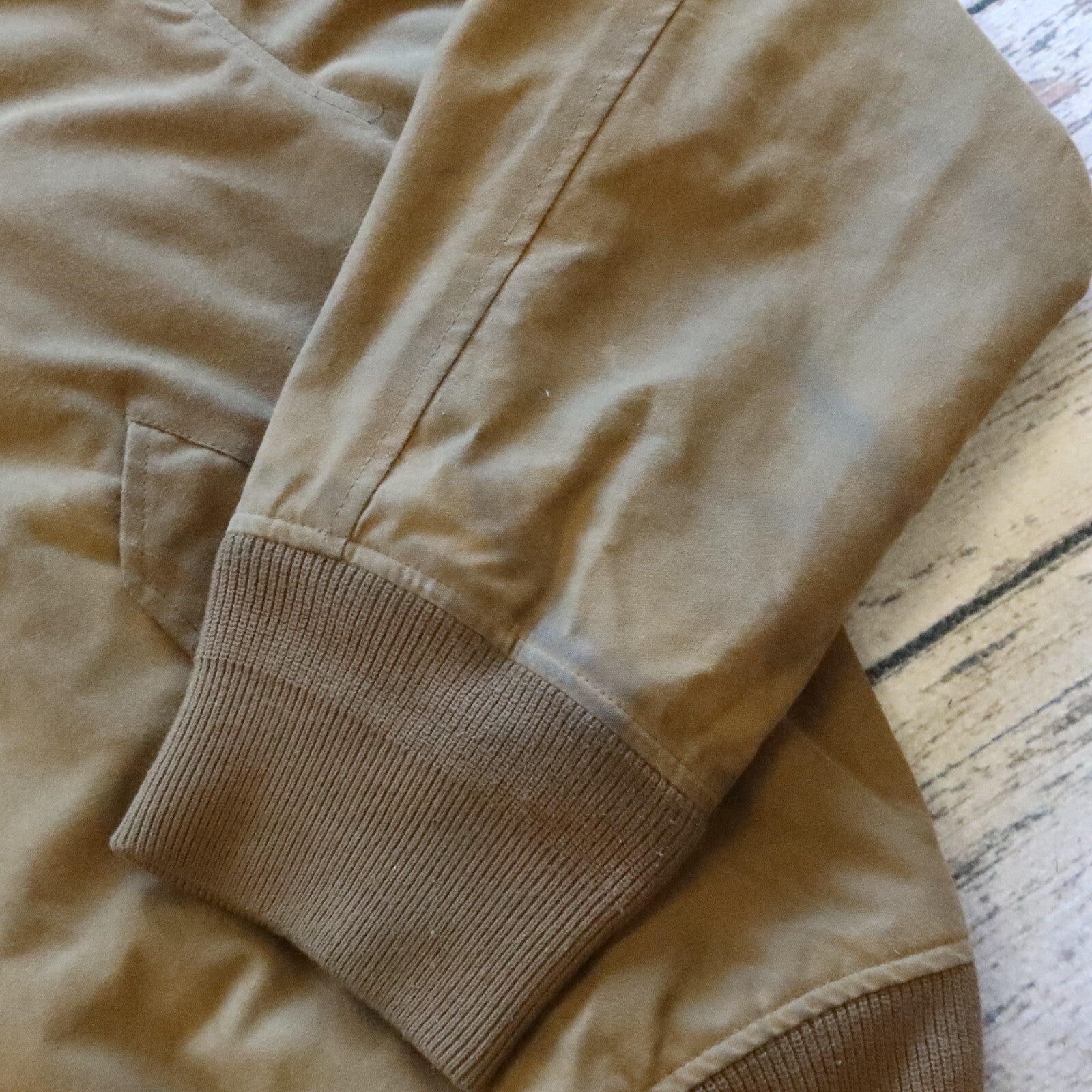 Vintage 90s Polo Ralph Lauren Waxed Tanker Jacket Size XL Made in USA Military