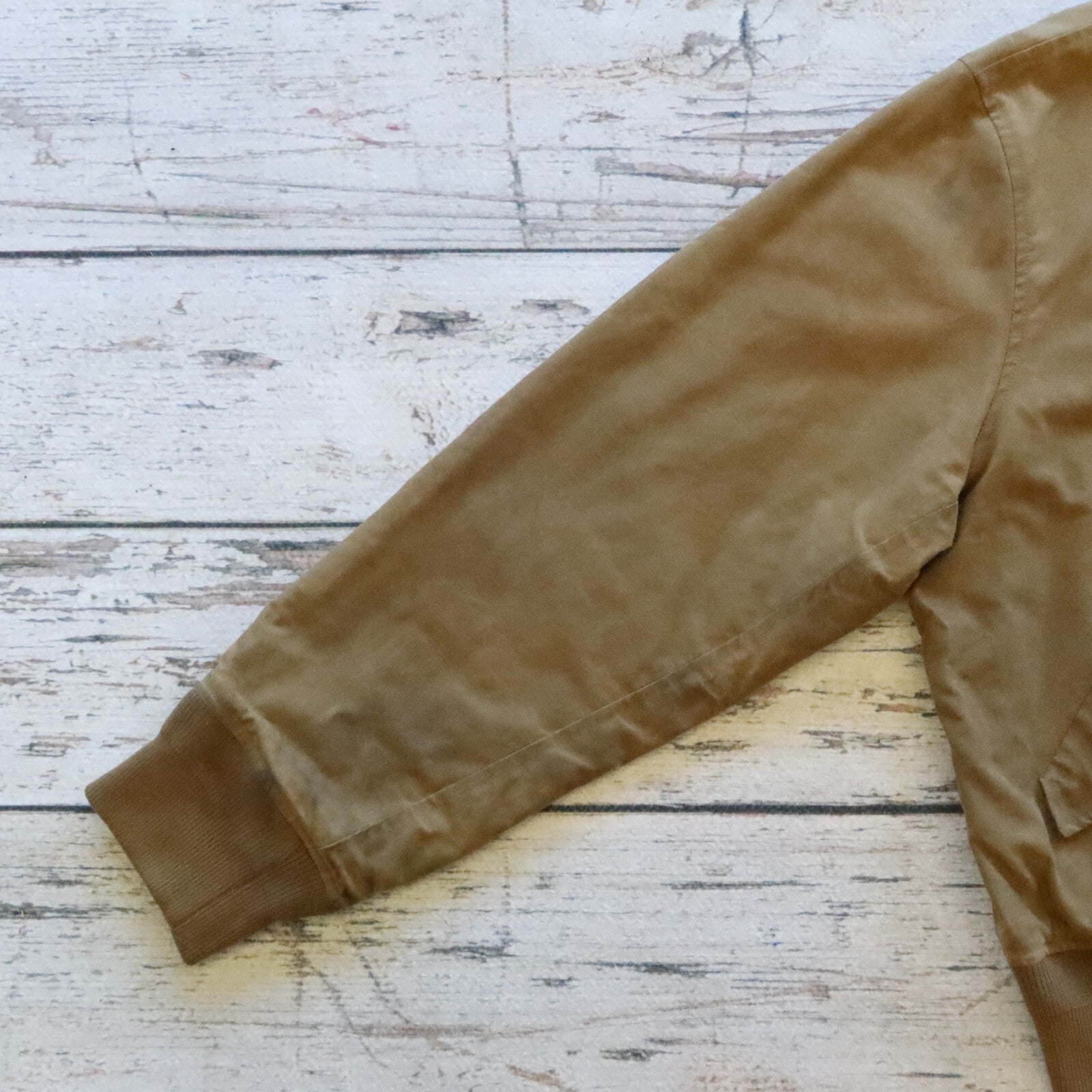 Vintage 90s Polo Ralph Lauren Waxed Tanker Jacket Size XL Made in USA Military