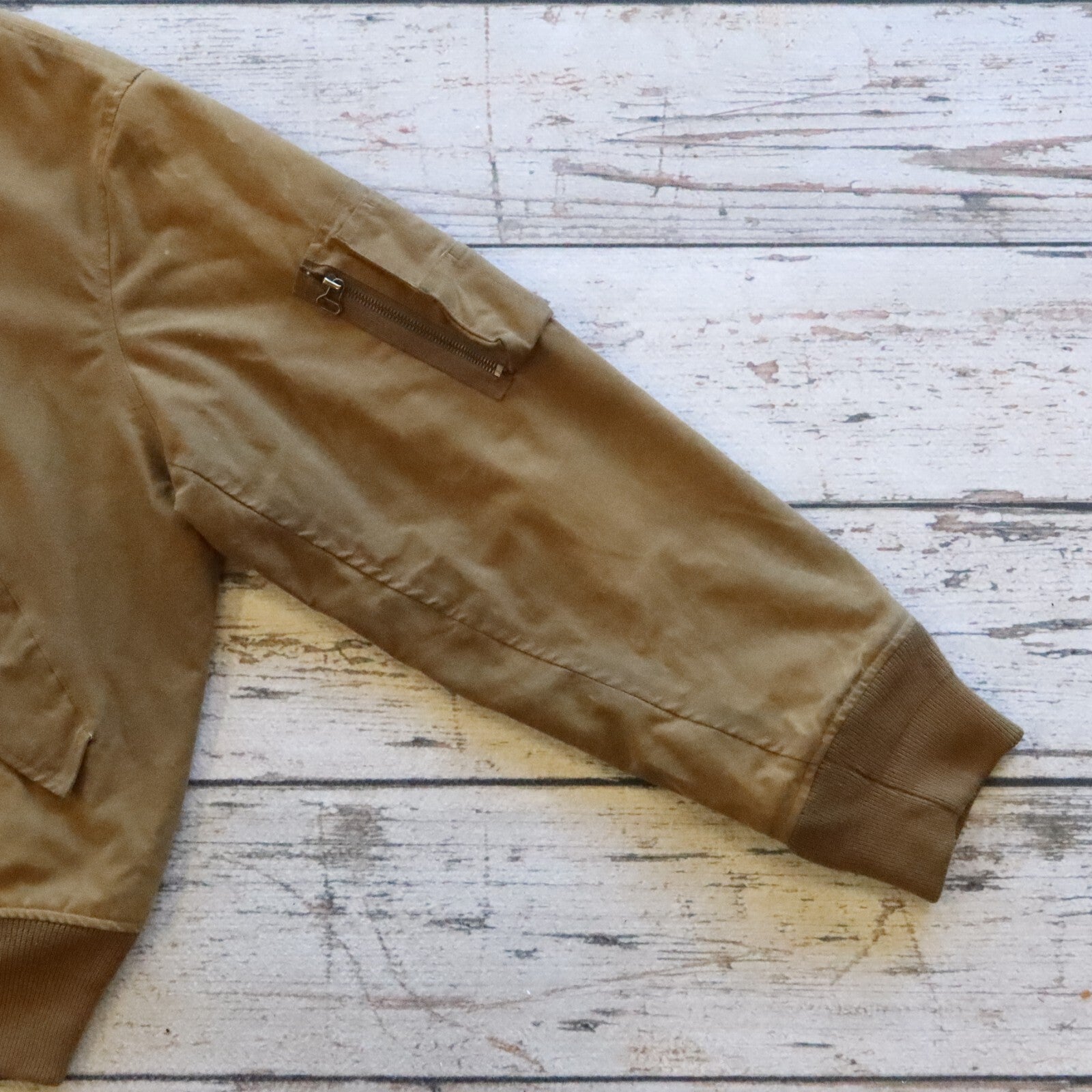 Vintage 90s Polo Ralph Lauren Waxed Tanker Jacket Size XL Made in USA Military