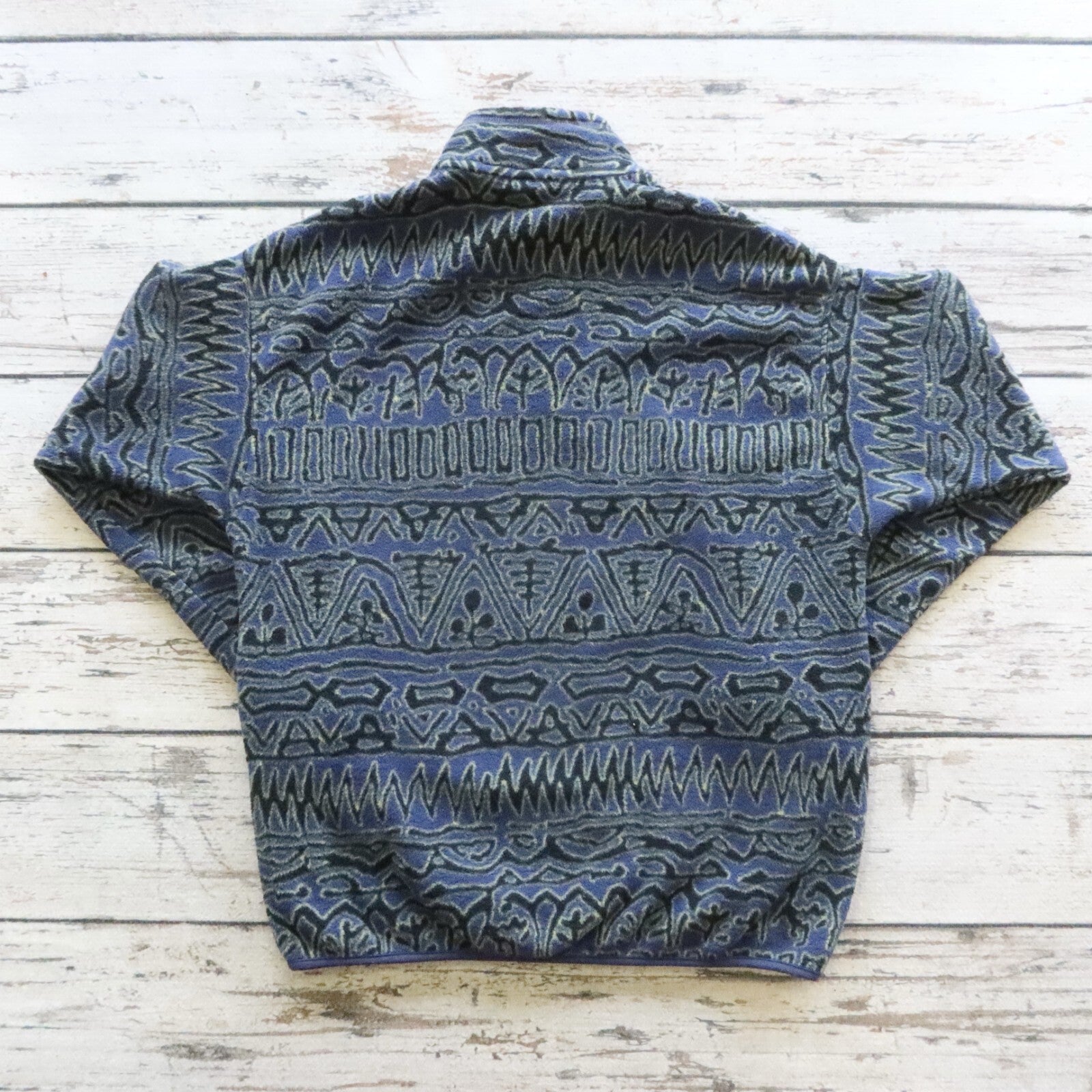 Vintage Patagonia Aztec Synchilla Snap-T Pullover Fleece Made in USA XL 25462