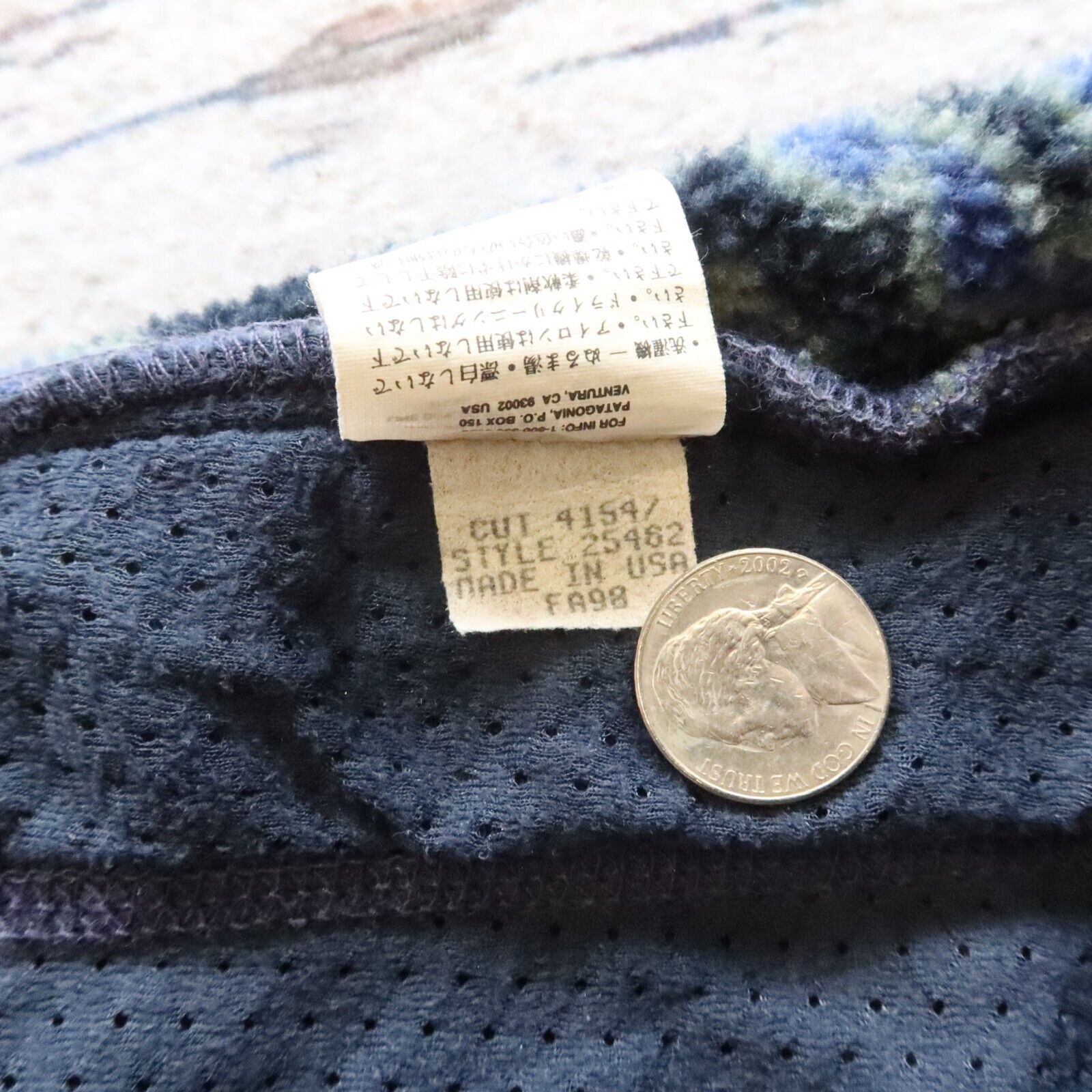 Vintage Patagonia Aztec Synchilla Snap-T Pullover Fleece Made in USA XL 25462