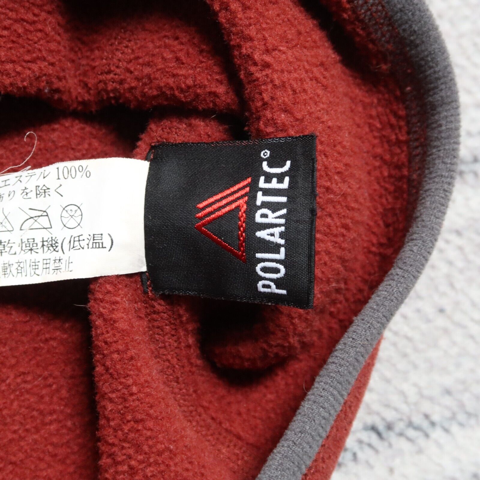 Arcteryx Polartec Pullover Sweater Maroon Vtg