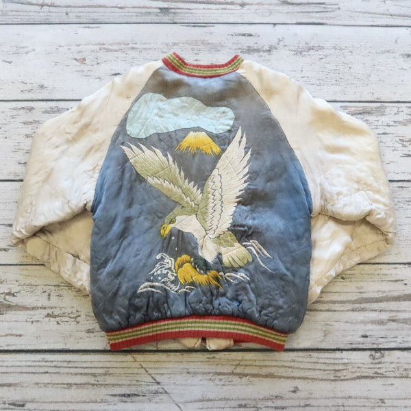 Vintage Japan Sukajan Souvenir Reversible Jacket