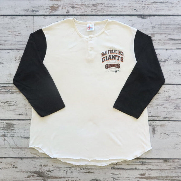 Vintage 90s San Francisco Giants Raglan Shirt Made in USA