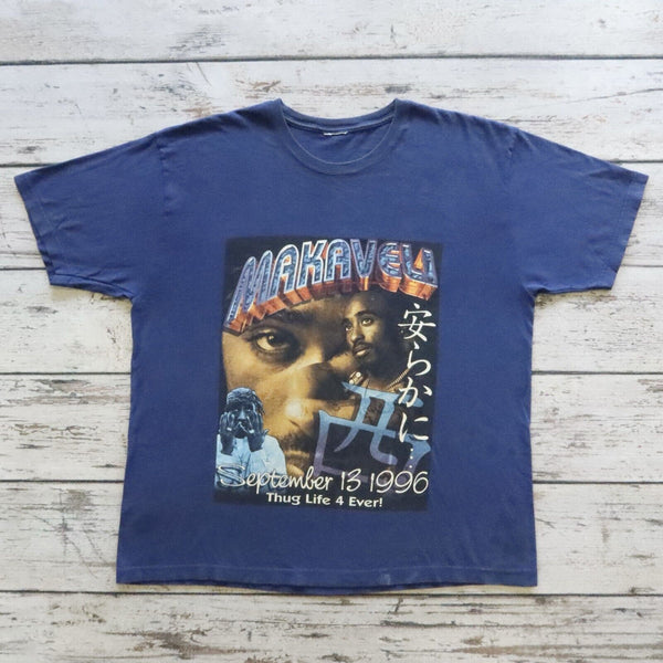 Vintage 2pac Makaveli Memory Rap Tshirt