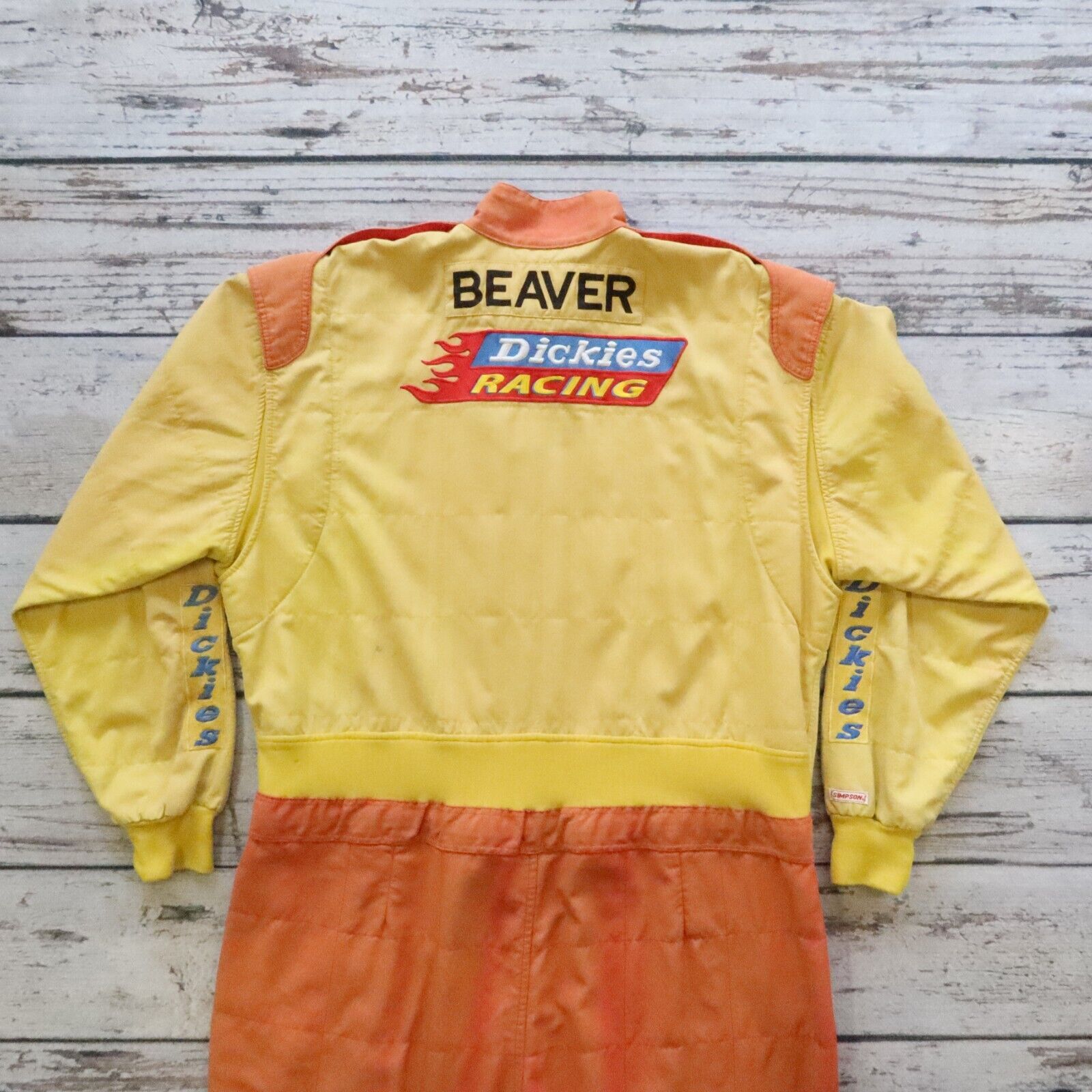 Vintage Simpson Racing Coverall Suit