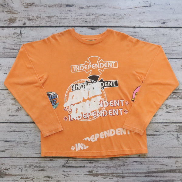 Vintage NHS Skate Test Print Santa Cruz Skateboard Independent Trucks Tshirt