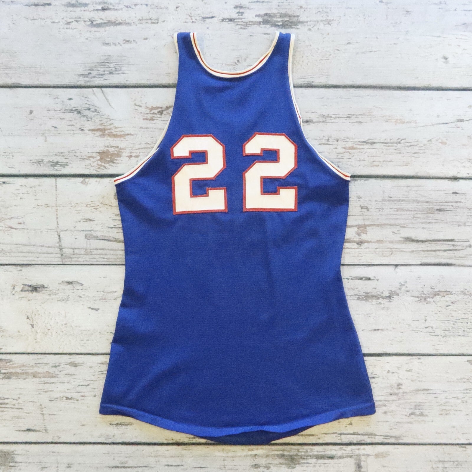 Vintage Marina Basketball Jersey by Wilson Made in USA Sewn