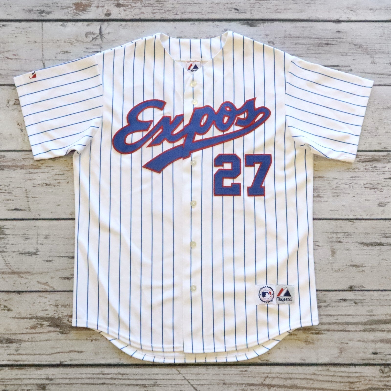 Vintage Montreal Expos Vladimir Guerrero Majestic Baseball Jersey Made in USA