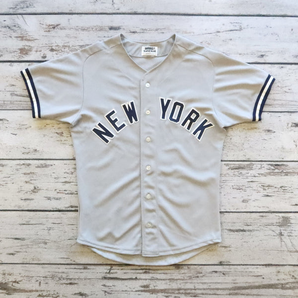 Vintage 70s New York Yankees Baseball Jersey by Sand Knit Size 38