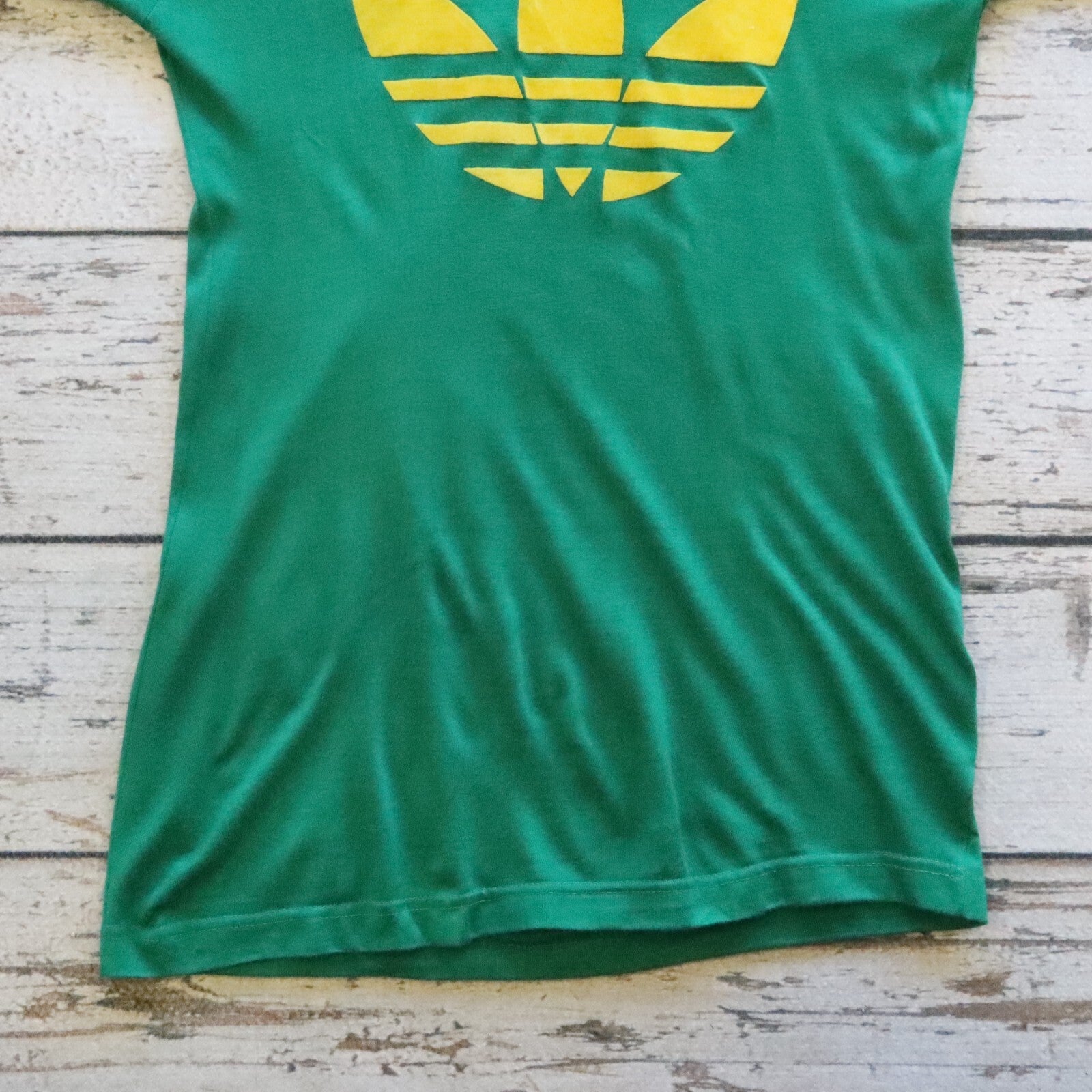 Vintage 70s 80s Rare Adidas Brasil Soccer Jersey Size 10