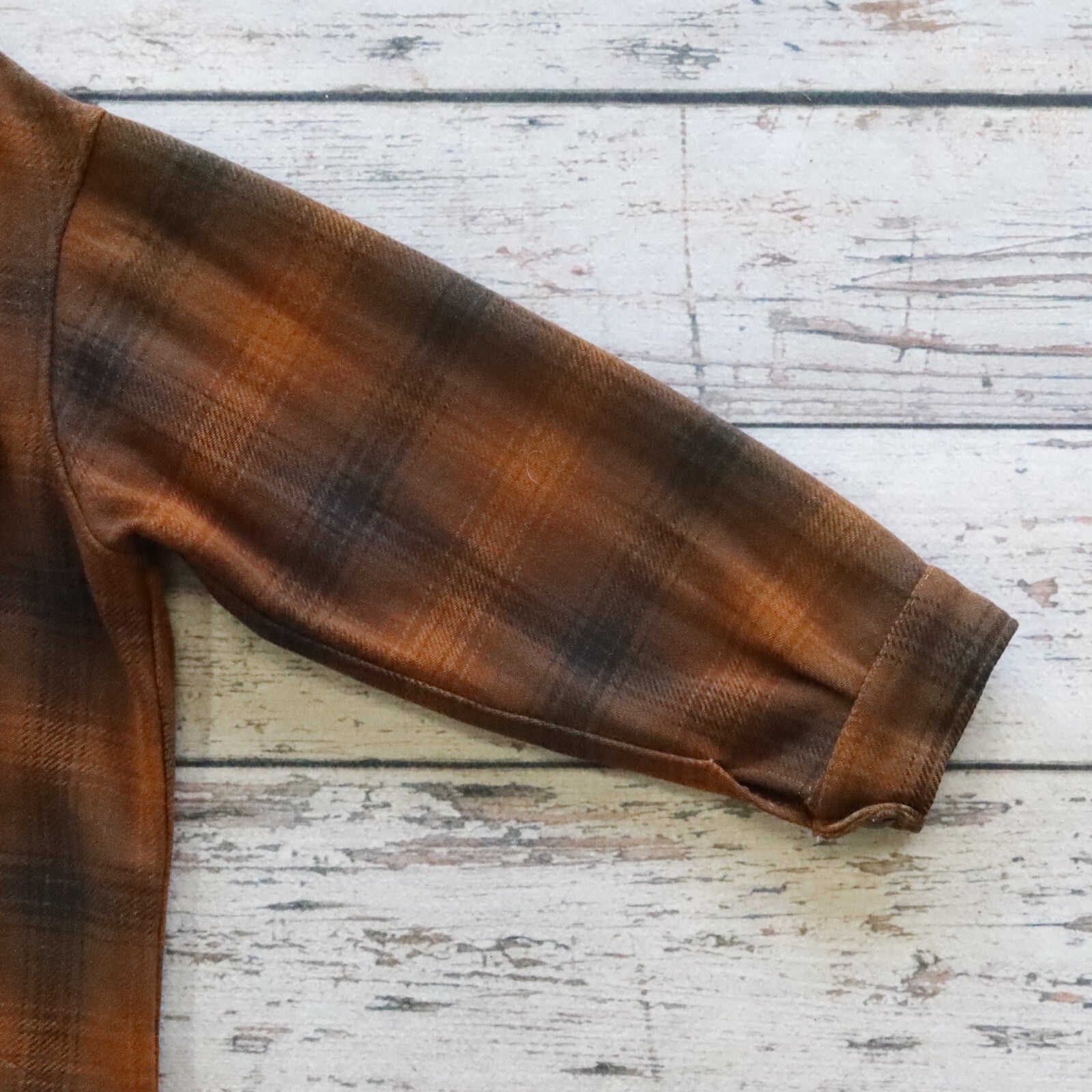 Vintage Pendleton Plaid Wool Flannel Jacket Made in USA