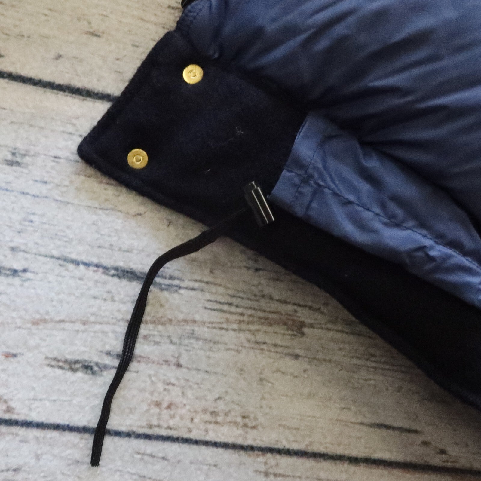 Vintage Rocky Mountain Featherbed x Harris Tweed Western Puffer Jacket Size 40