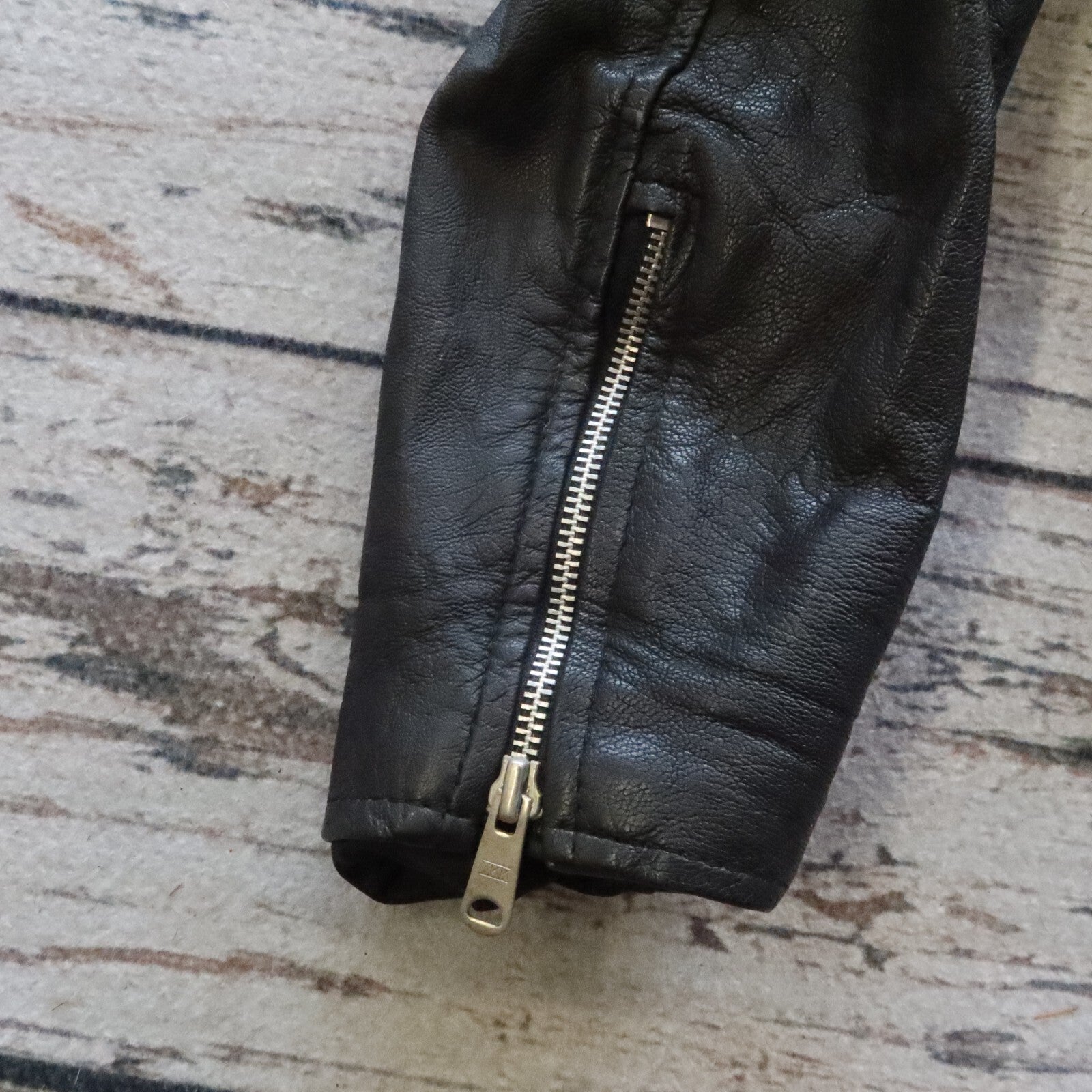 Vintage Metallica Creeping Death Genuine Leather Motorcycle Jacket Custom