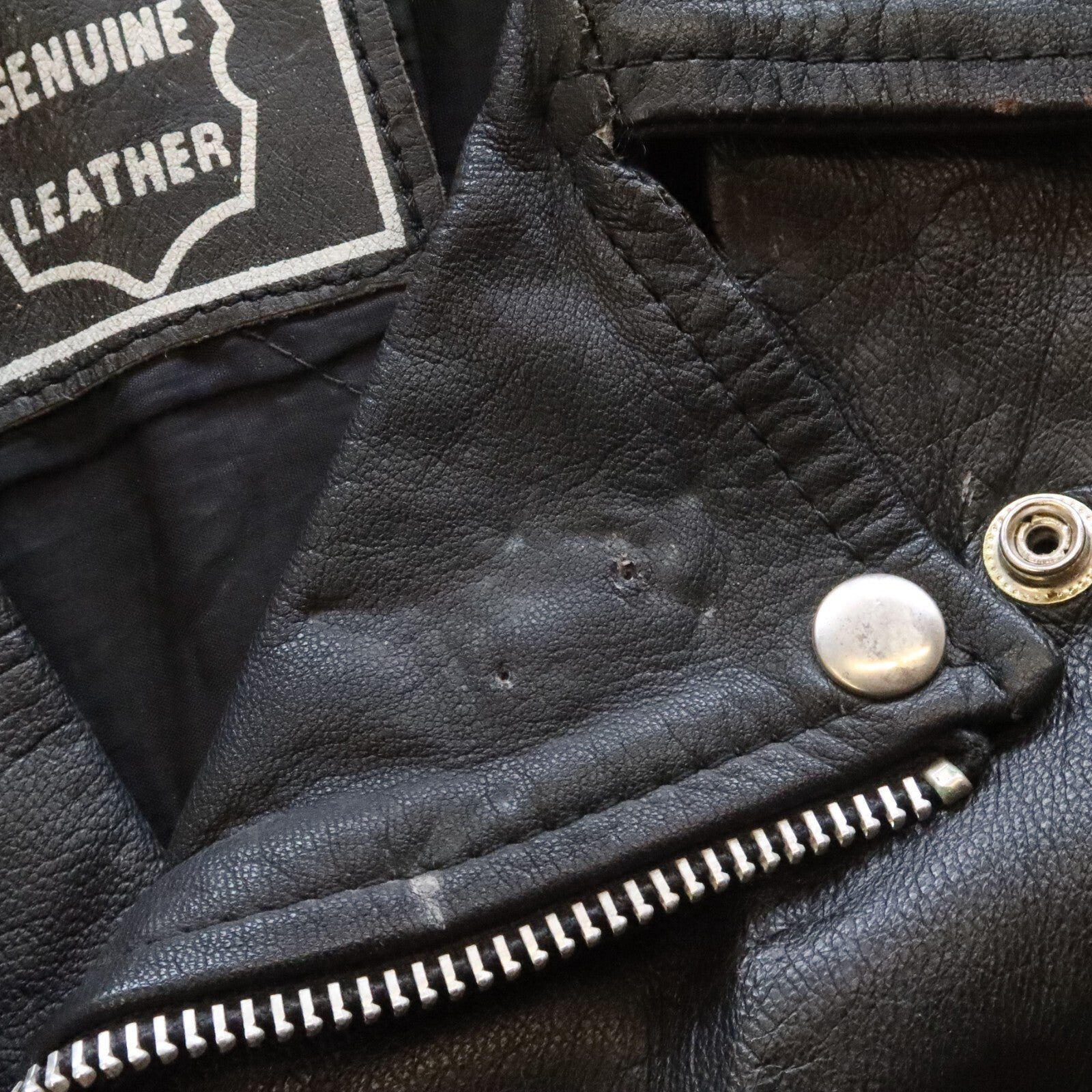 Vintage Metallica Creeping Death Genuine Leather Motorcycle Jacket Custom