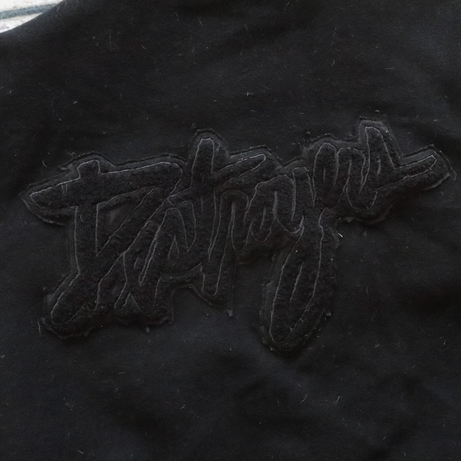 Vintage Nike Dunk Destroyer Varsity Jacket Black