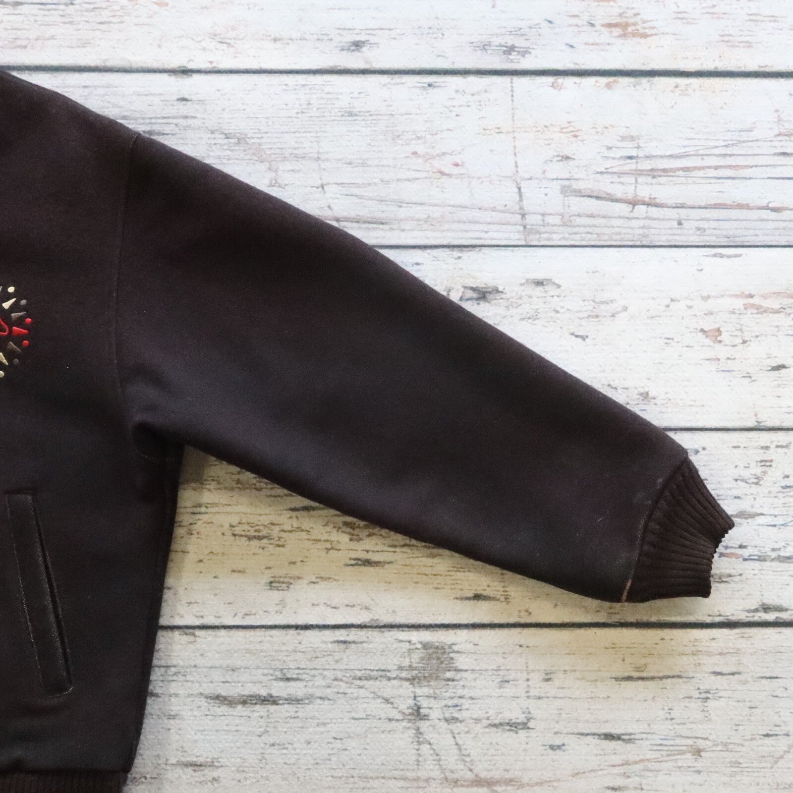 Vintage Pendleton High Grade Western Wear Black Bear Wool Jacket Made in USA