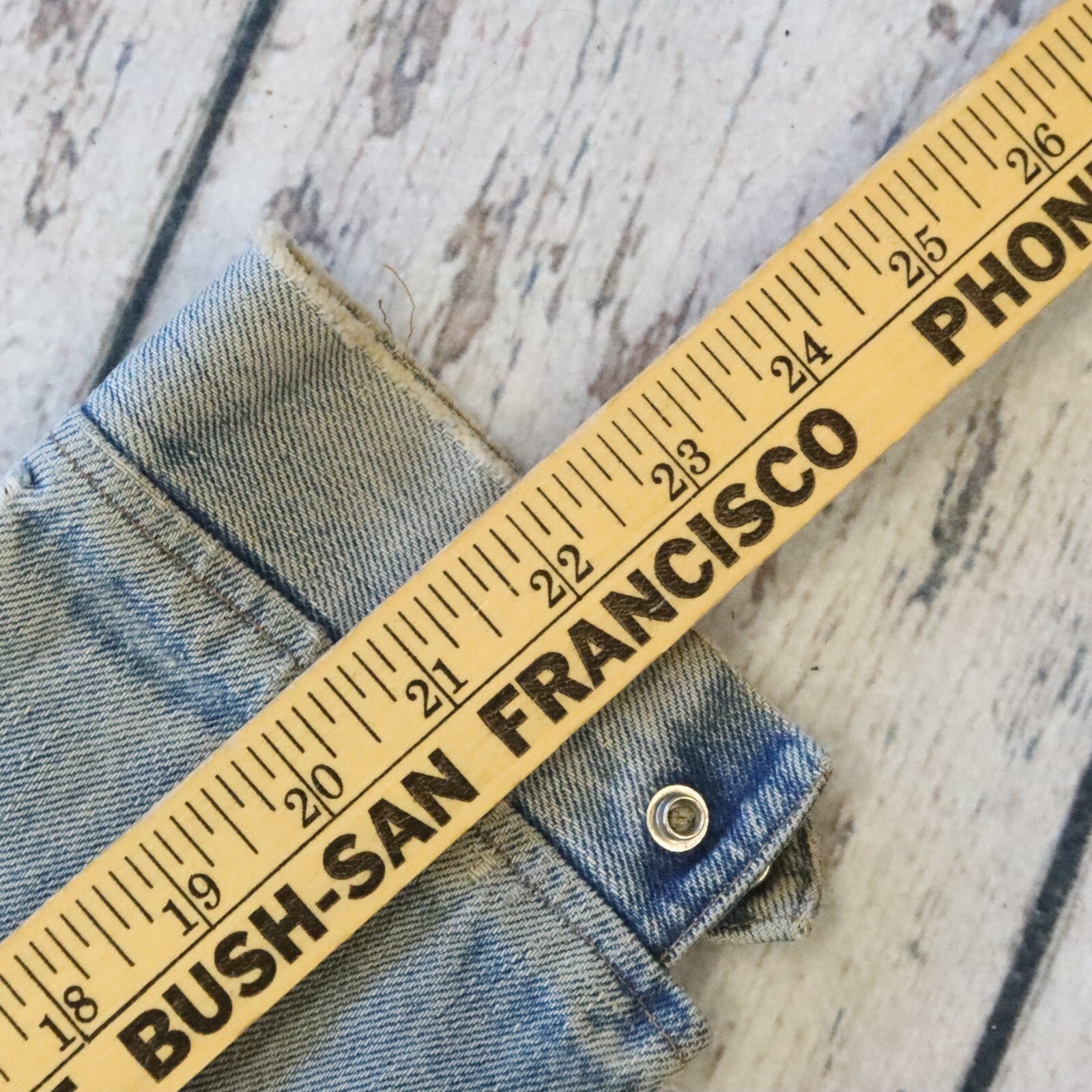 Vintage 70s Levis Orange Tab PatchesTrucker Denim Jacket Made in USA