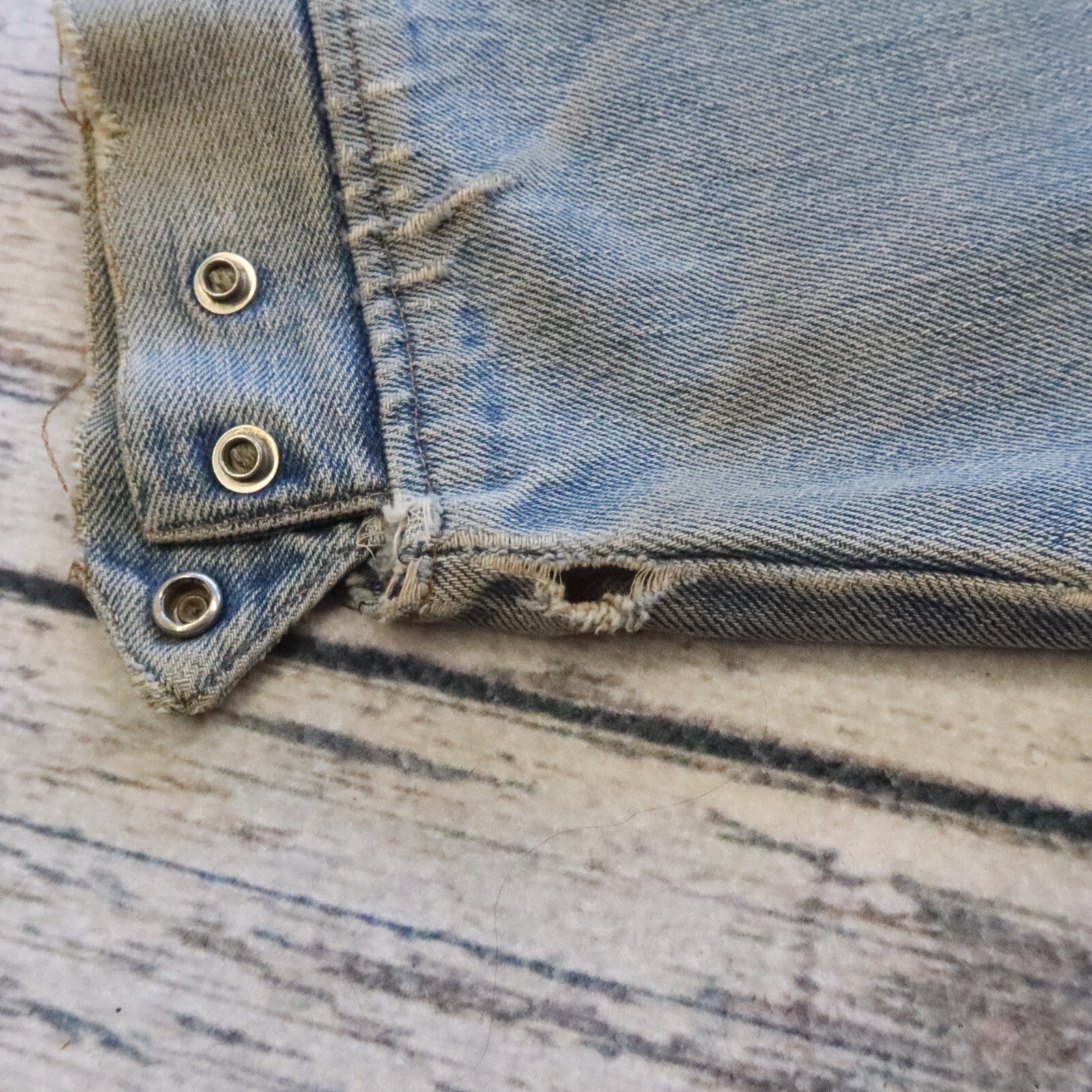 Vintage 70s Levis Orange Tab PatchesTrucker Denim Jacket Made in USA