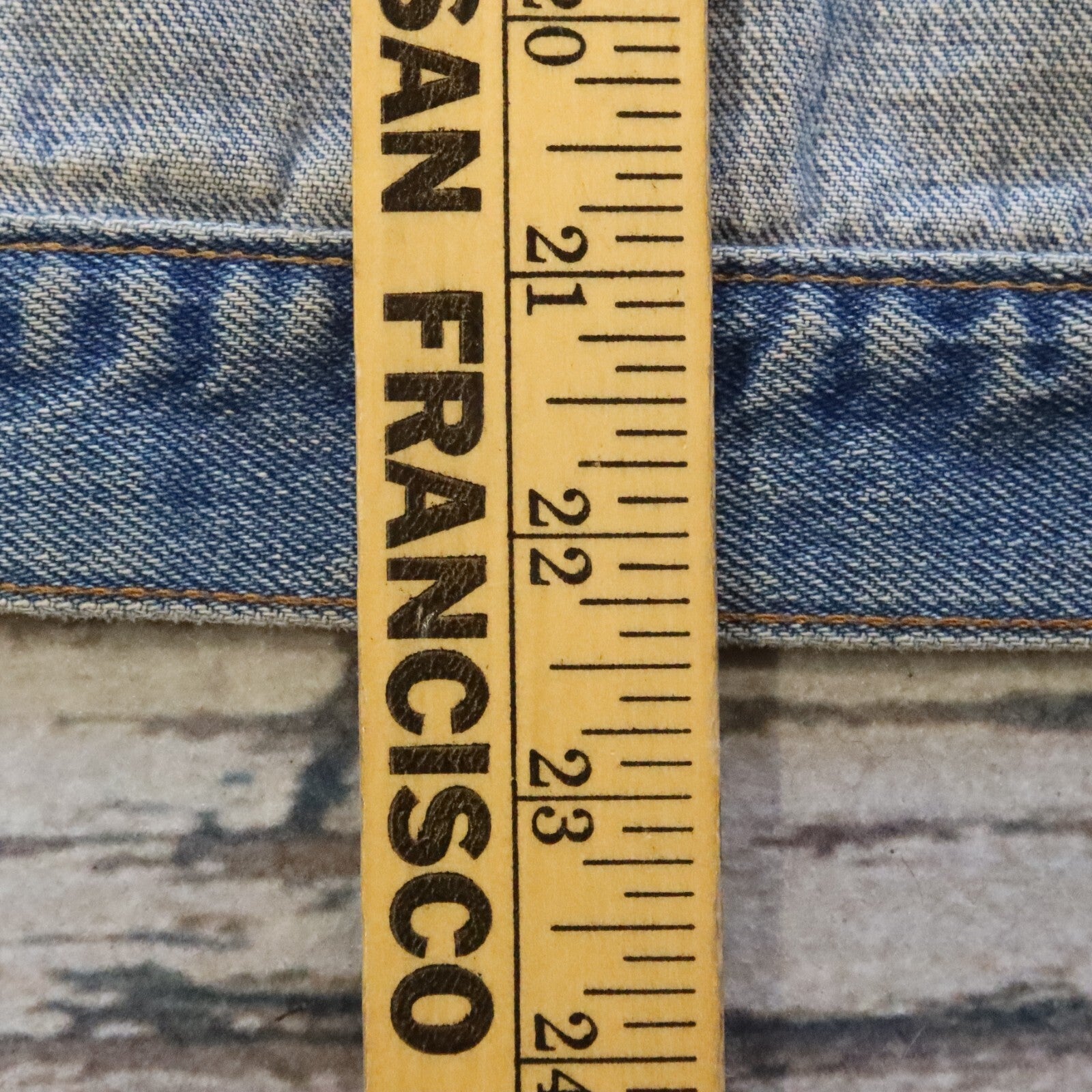 Vintage 70s Levis Orange Tab PatchesTrucker Denim Jacket Made in USA